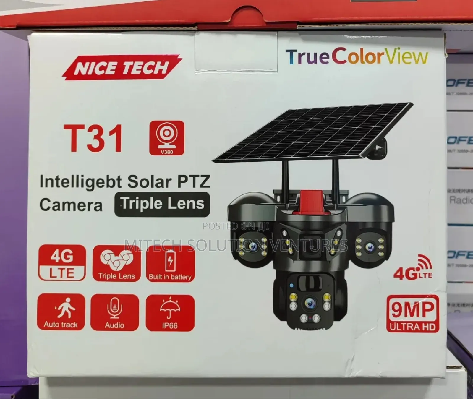 4g Intelligent Solar PTZ Camera