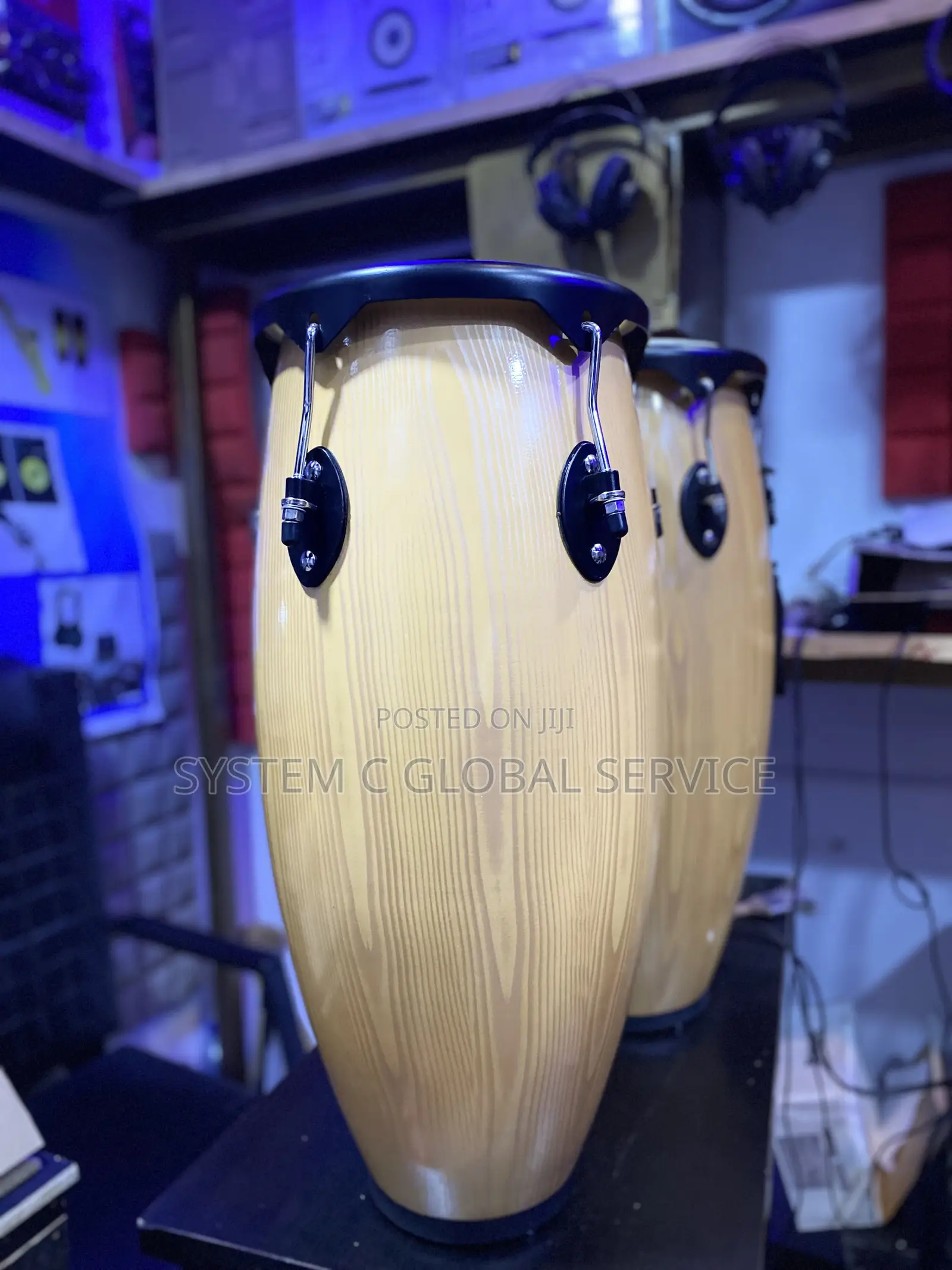 Champion Sound English Conga Drum With Stand