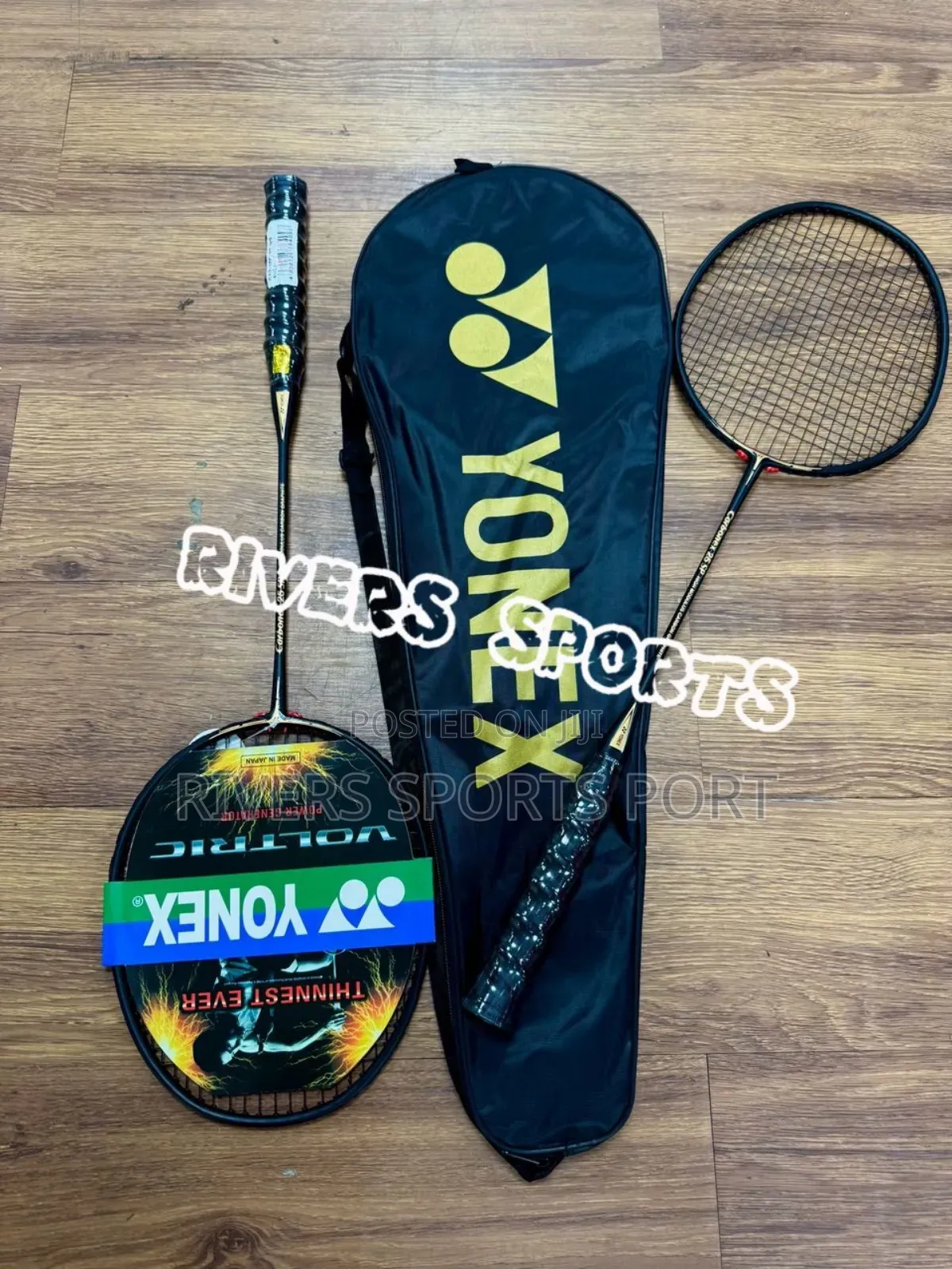 2in1 Yonex Badminton Racket With Full Cover Bag