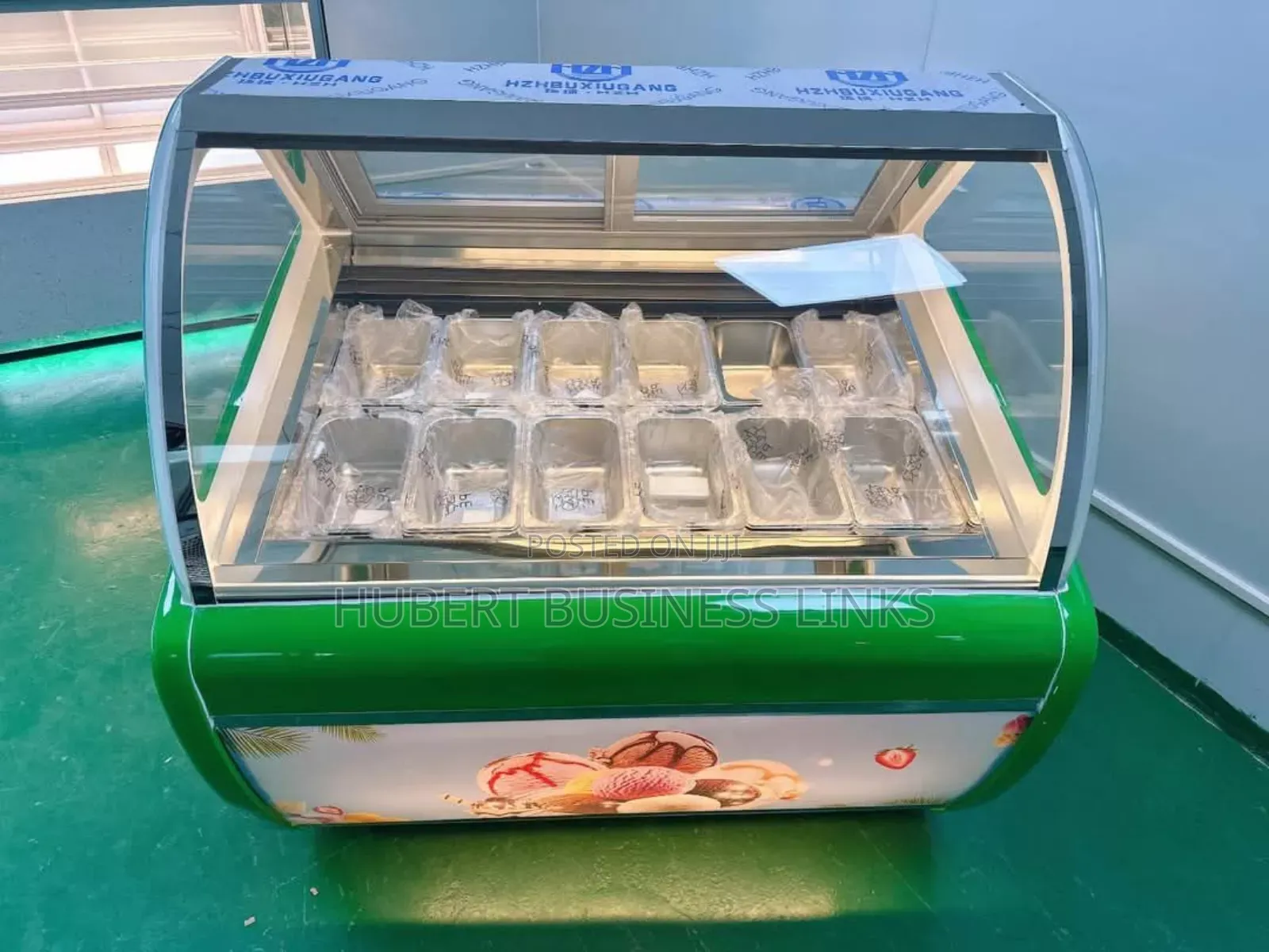 Industrial Ice Cream Freezer 12bowl