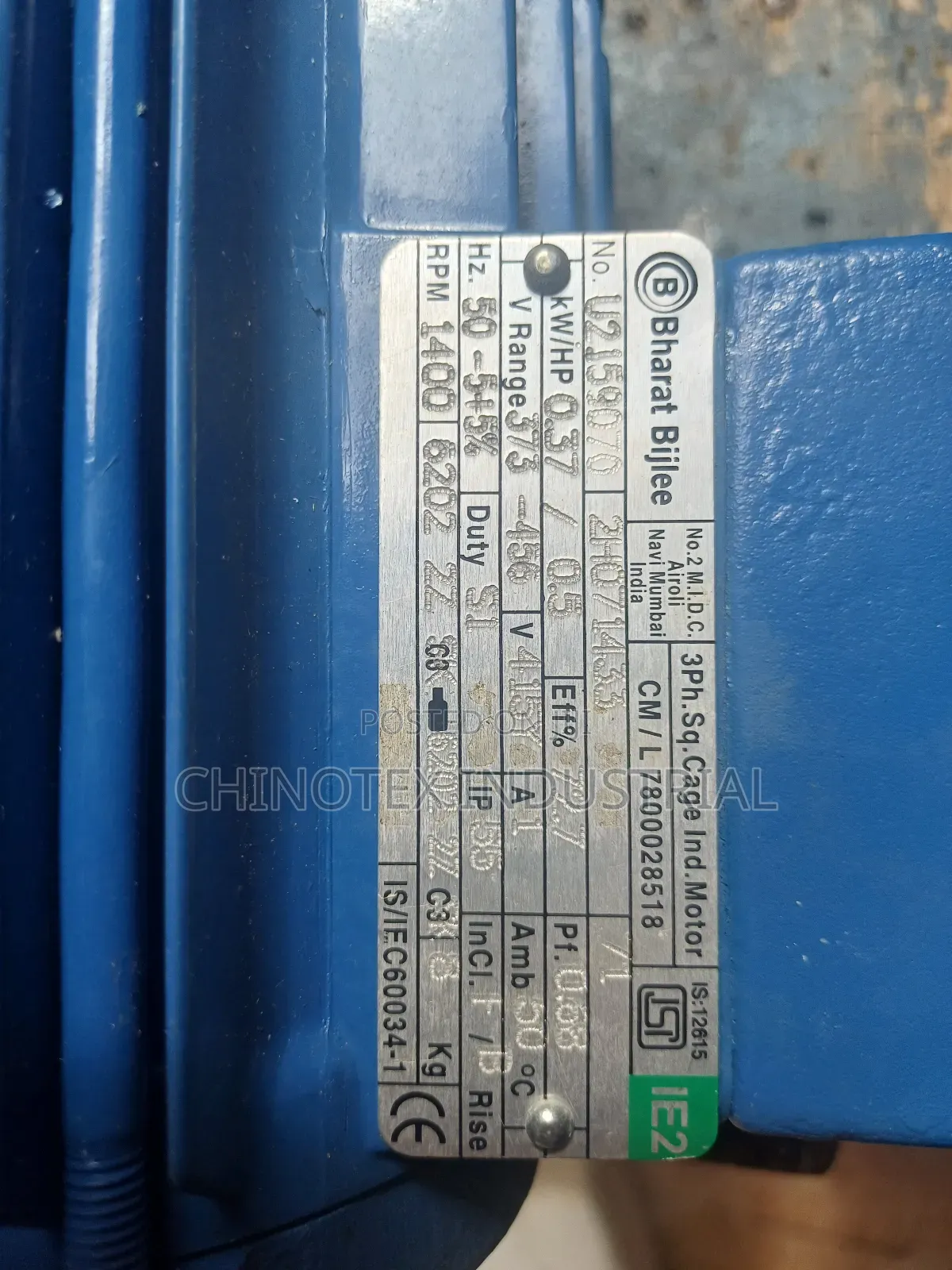 0.5hp/0.37kw Three Phase High Quality Electric Motor