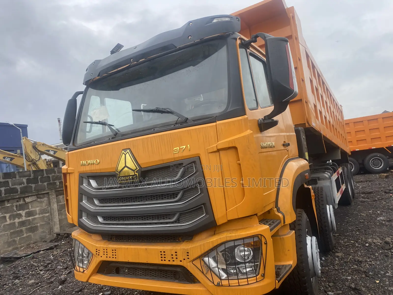 Covid-19 Howo 371 12 Tyres Yellow