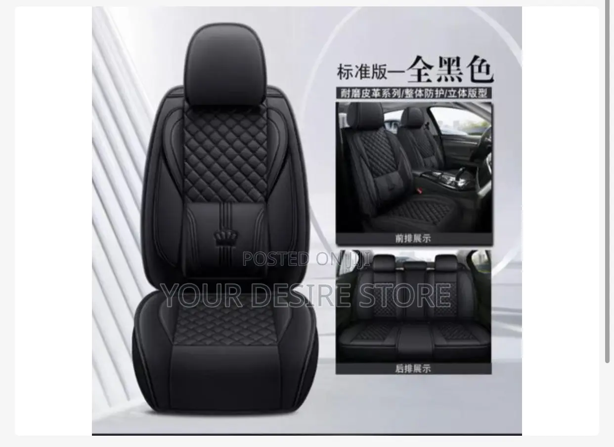 Car Leather Seat Cover Full Set for 5seater Car/Suv