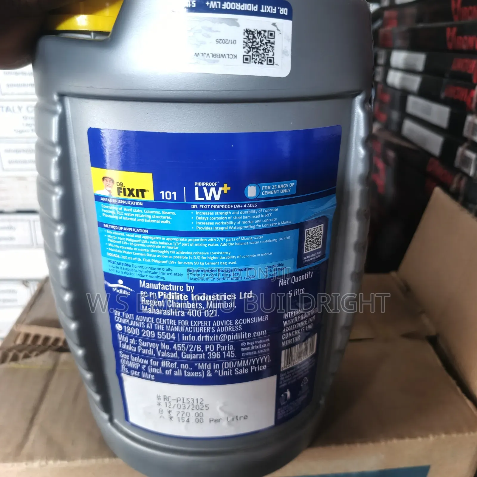 Dr Fixit 5liter Size