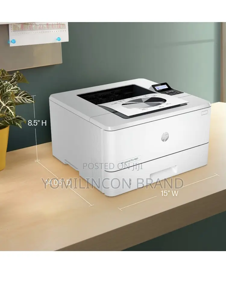 Hp Laserjet Pro 4001dw Wireless Black White Printer,