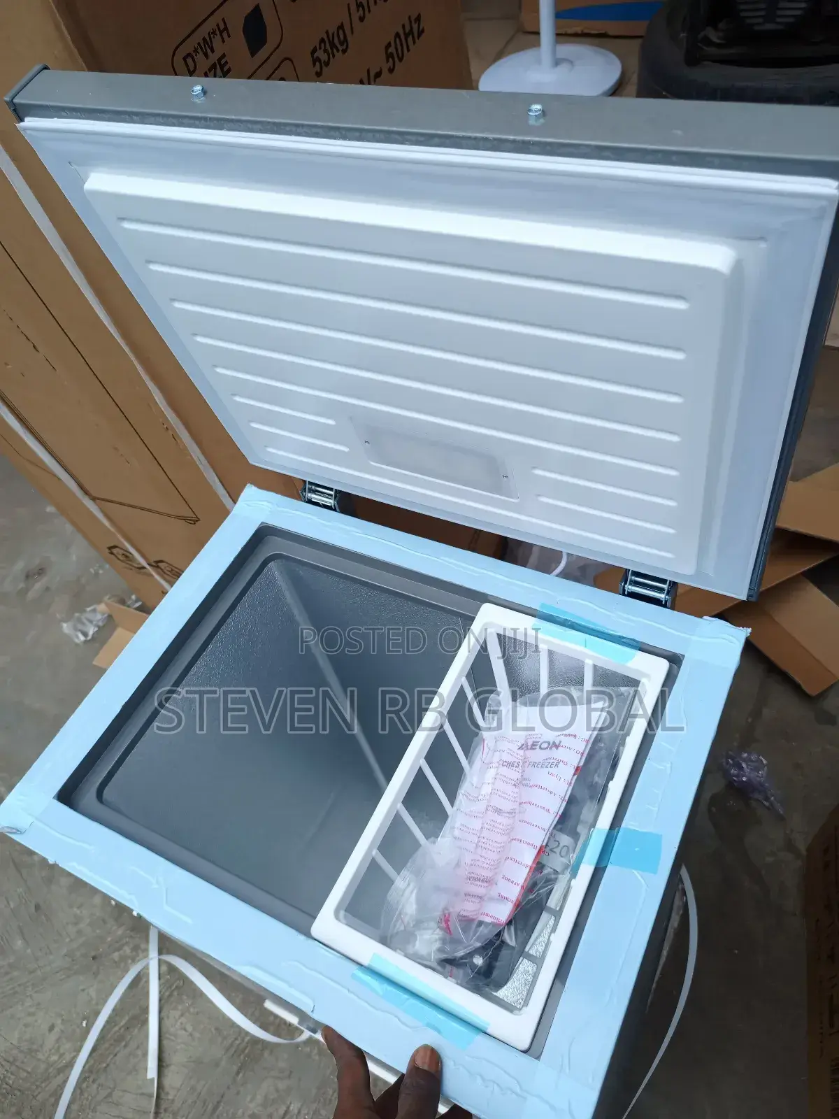 Aeon 90litres Chest Freezer (Acf90gj) - Dark Grey