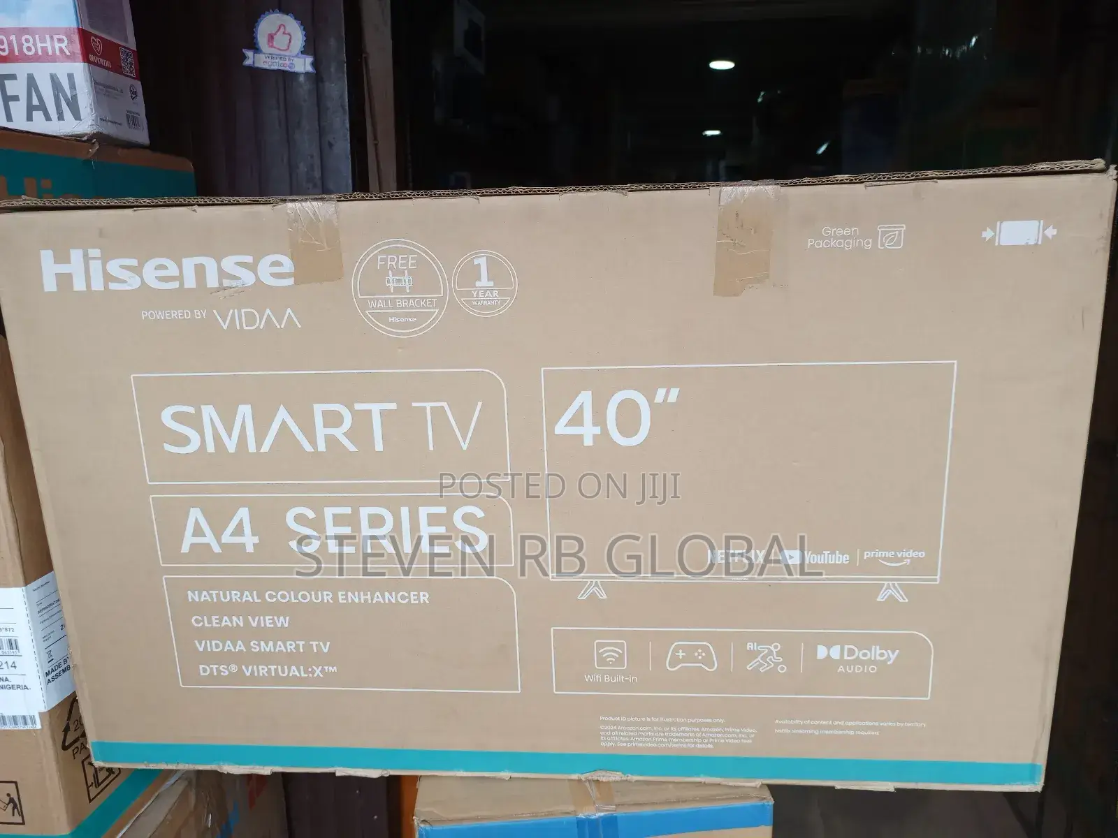 Hisense 40 Inches Full Hd Smart Led Tv | Tv 40 A4k