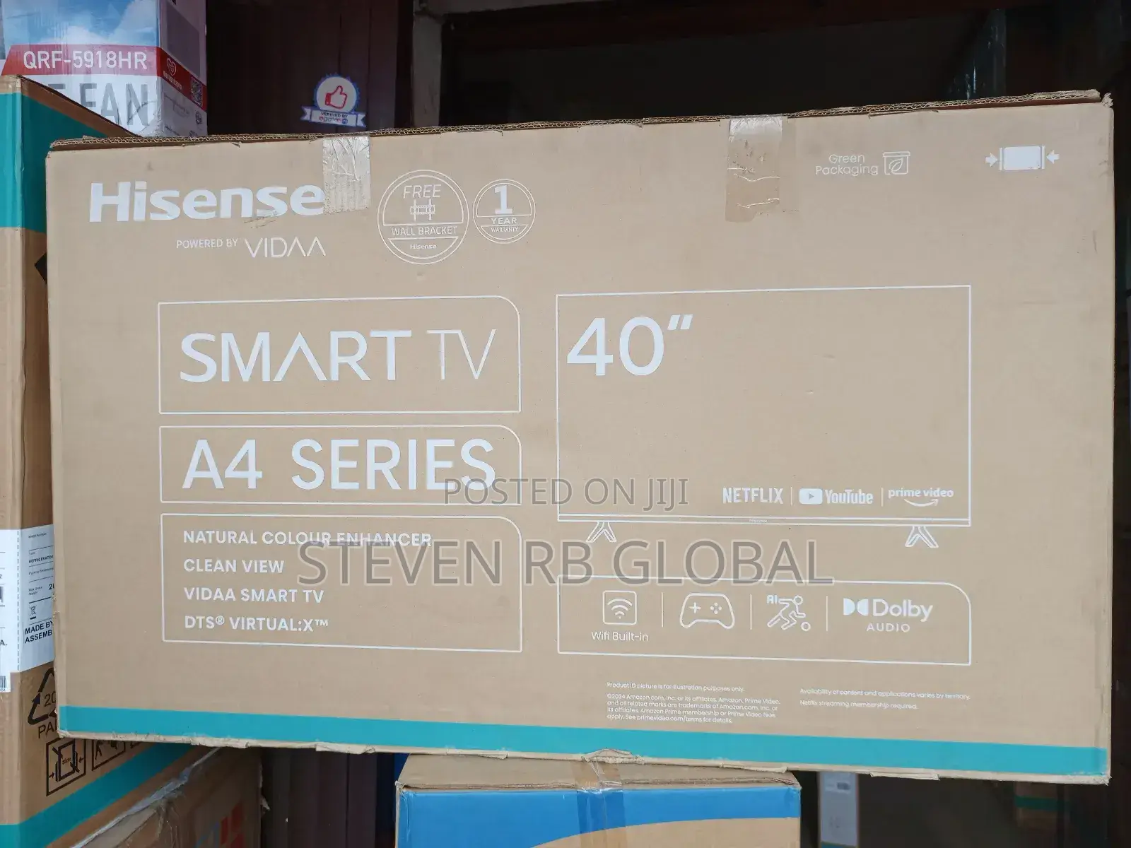 Hisense 40 Inches Full Hd Smart Led Tv | Tv 40 A4k