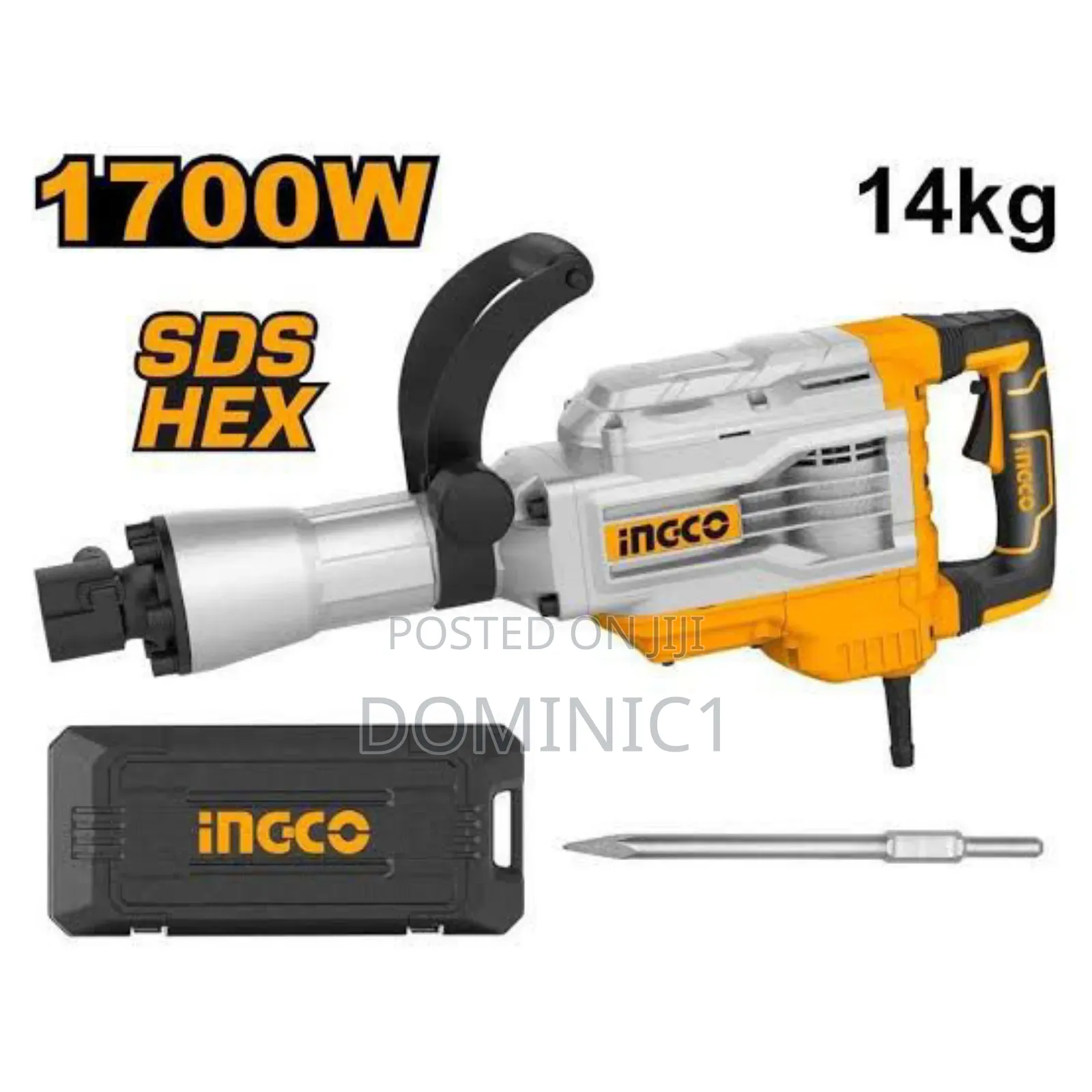 Ingco Jack Hammer 1700watt
