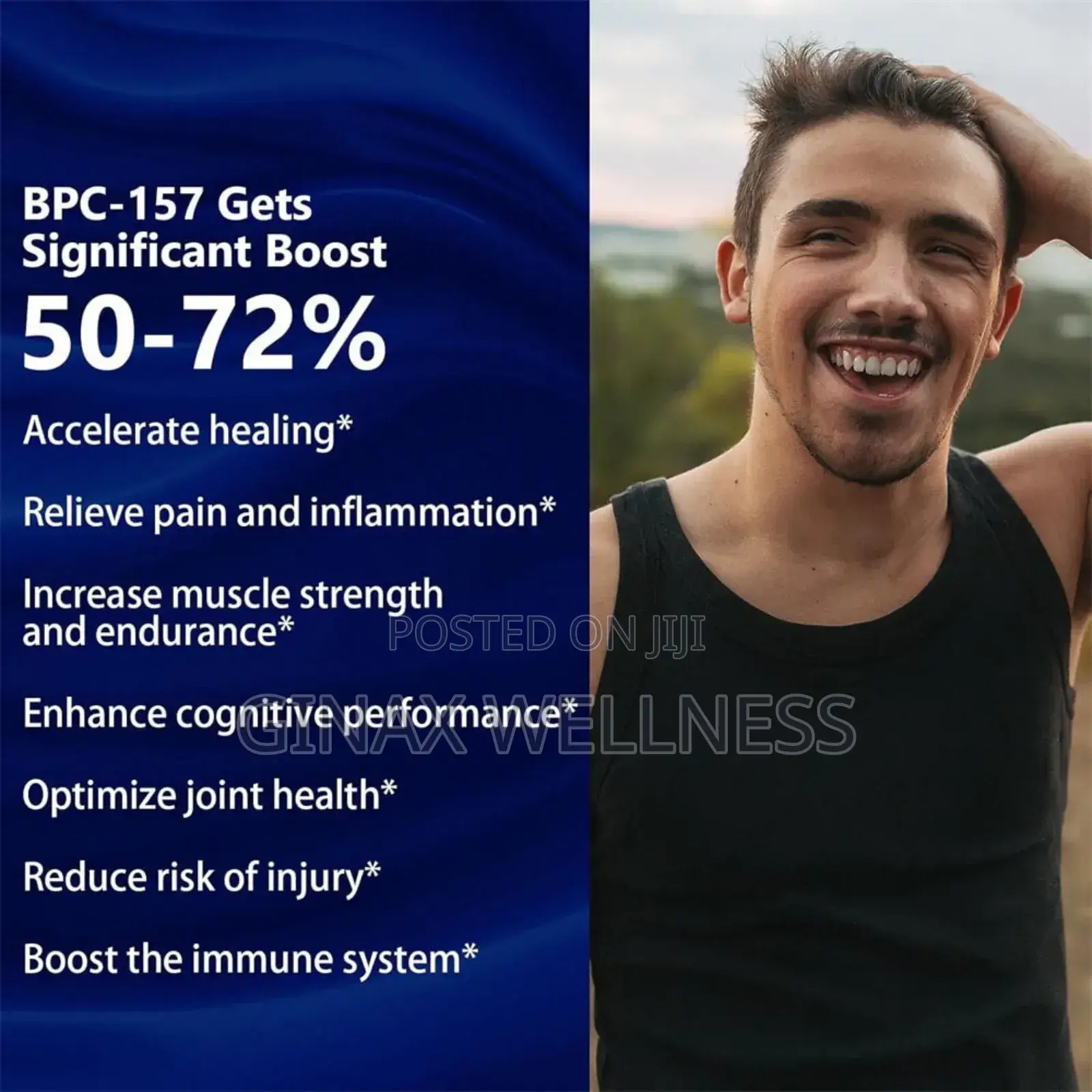 BPC-157 Capsule for Healing and Tissue Repairs (1000mcg)