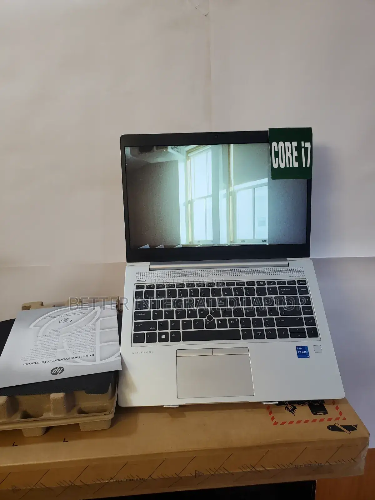 New Laptop HP EliteBook 735 G5 12GB Intel Core i7 SSD 256GB