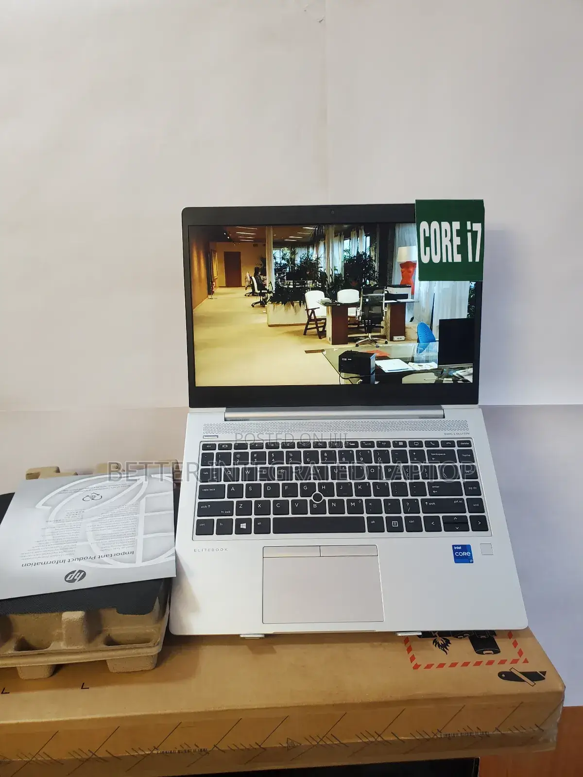 New Laptop HP EliteBook 735 G5 12GB Intel Core i7 SSD 256GB