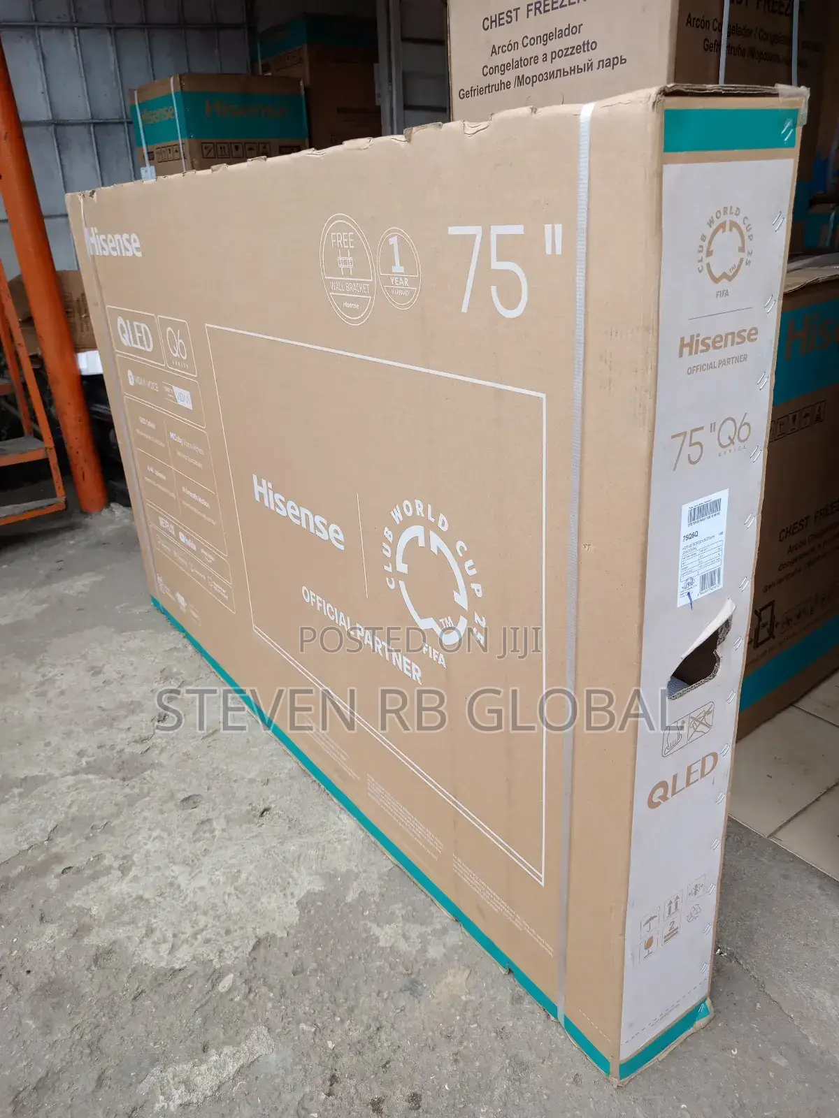 Hisense 75 Inch Qled Smart Tv Q6q