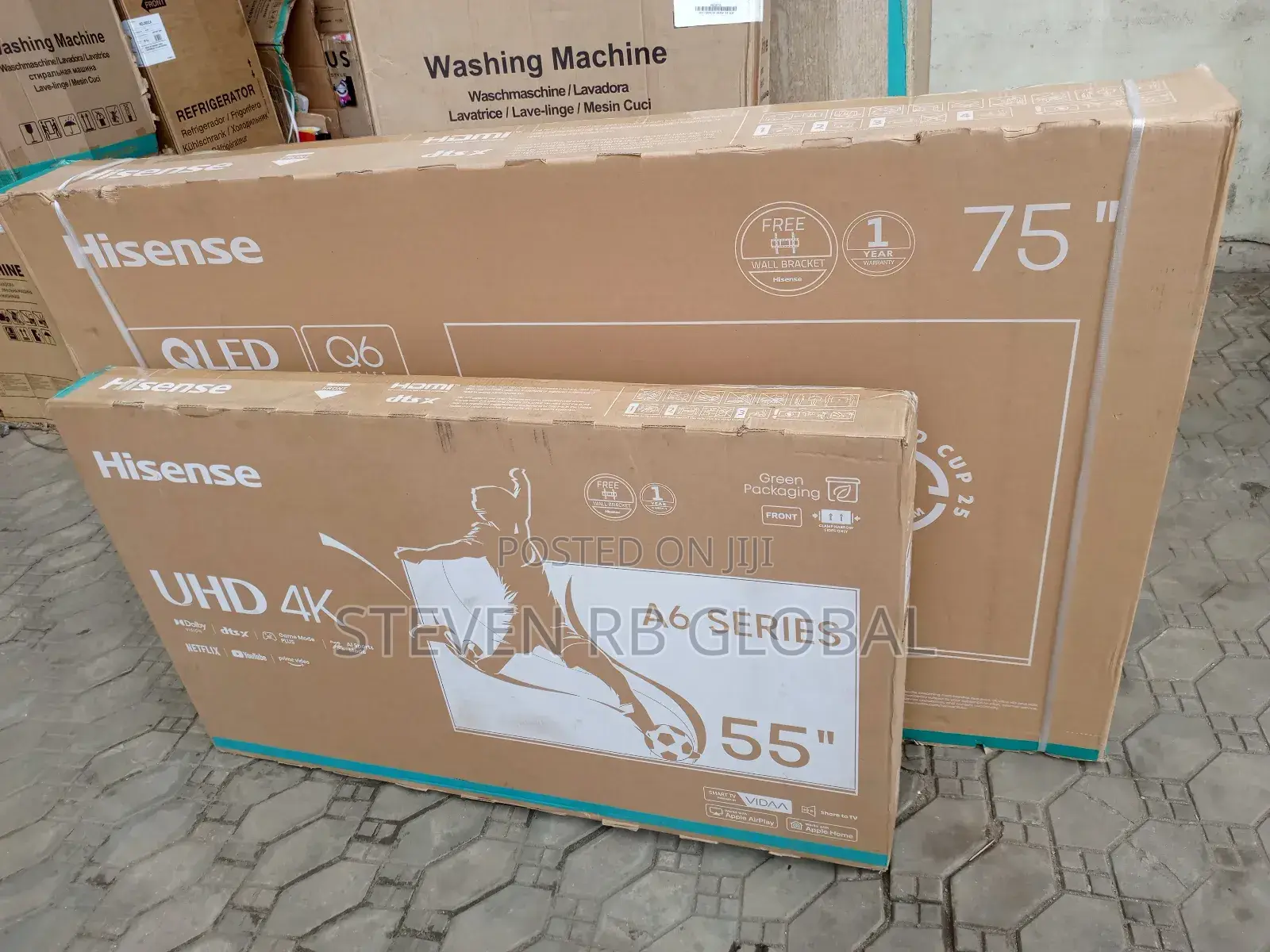 Hisense 55 Inches Uhd Smart Tv 55a6n