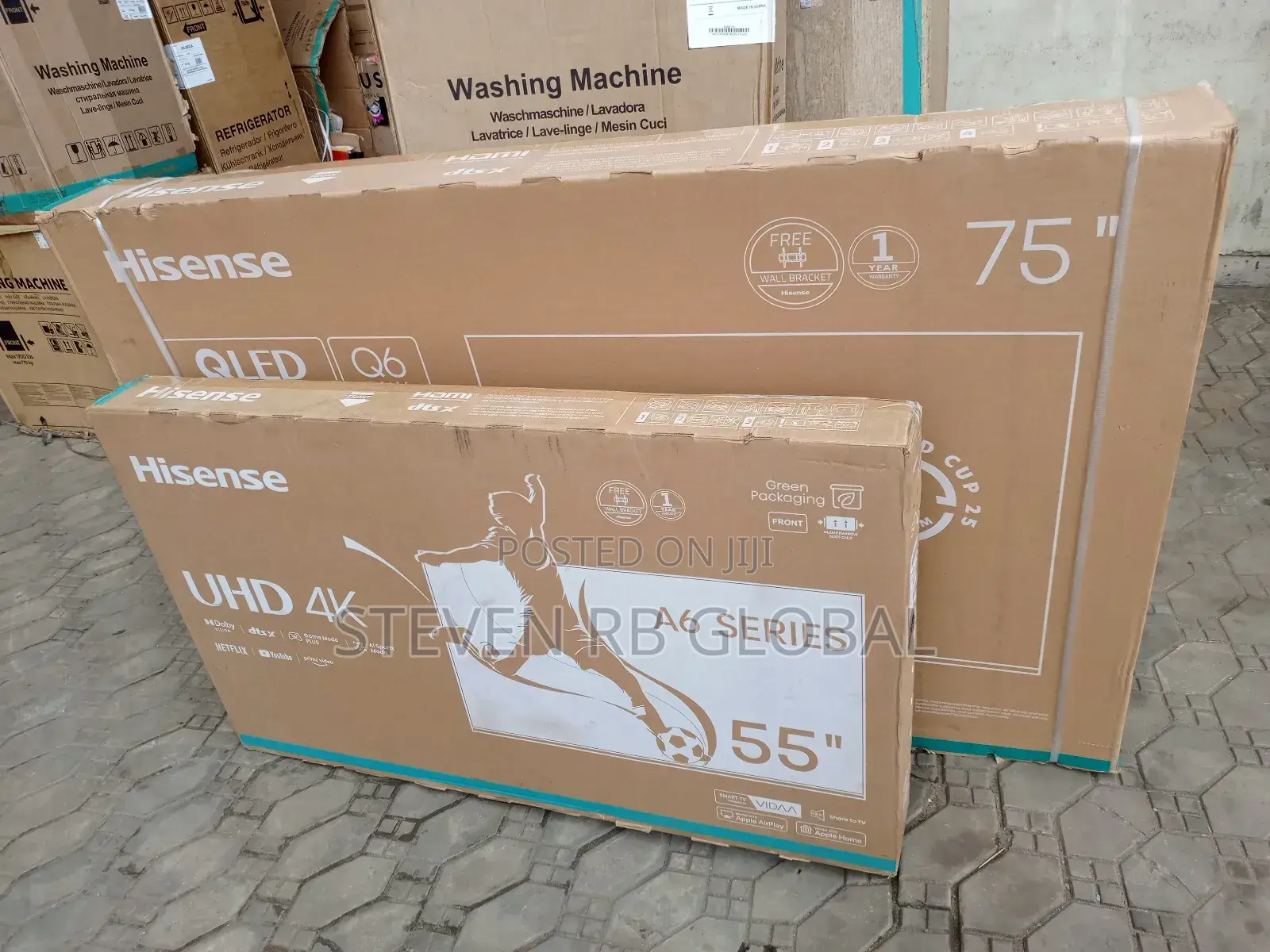 Hisense 55 Inches Uhd Smart Tv 55a6n