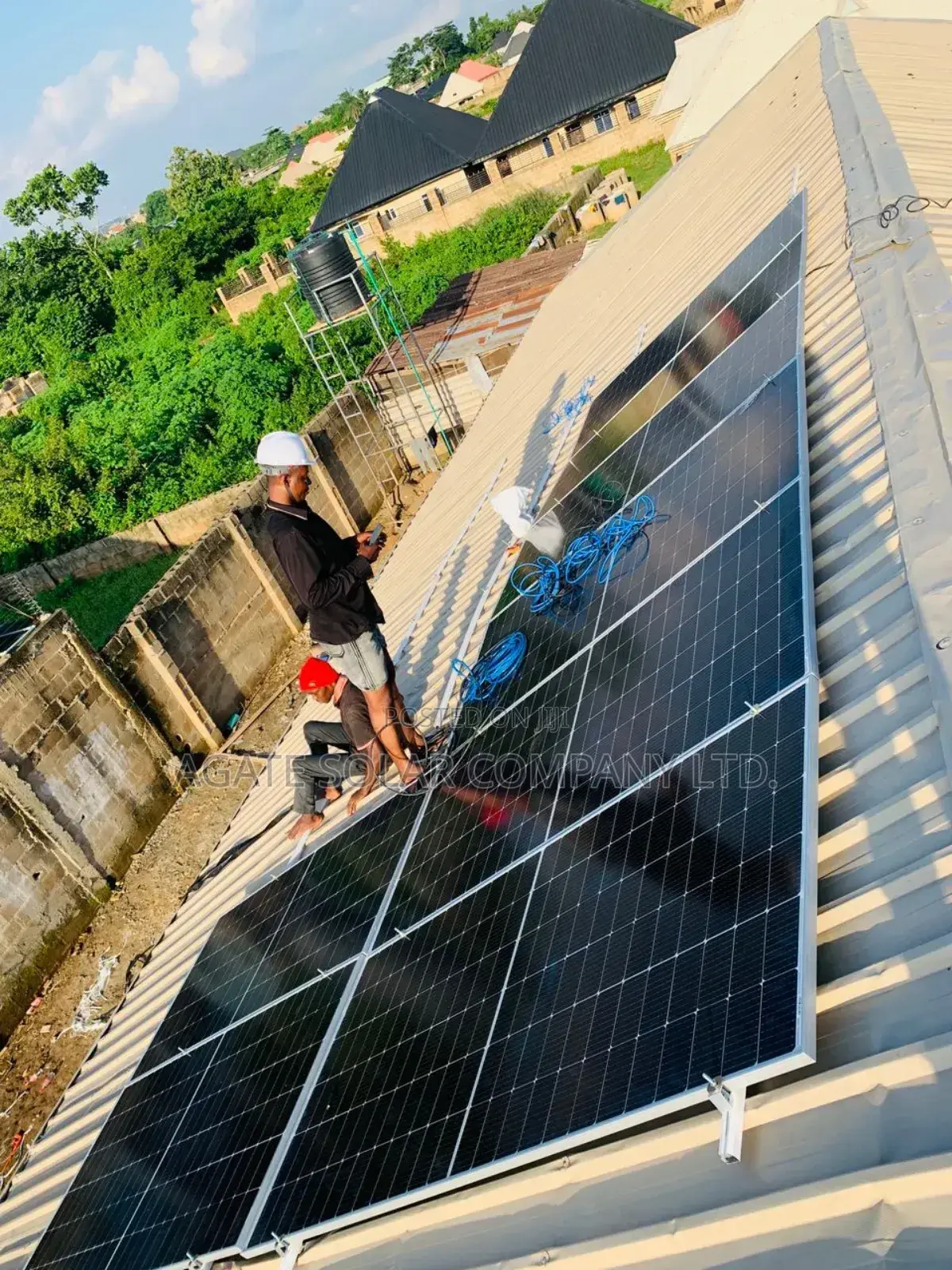 6.5kva Inverter With 15kwh Lifepo4 Lithium Battery.