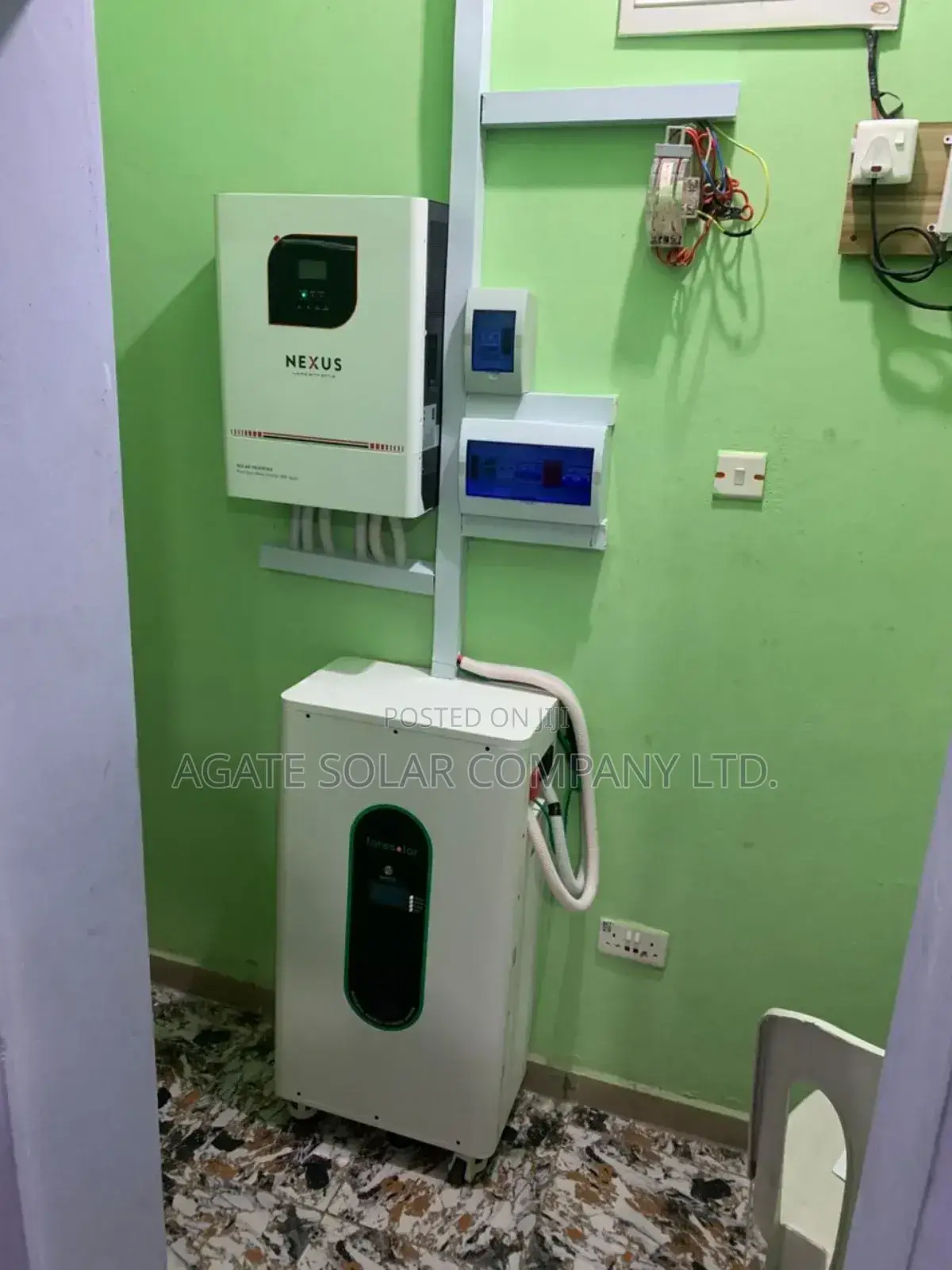 6.5kva Inverter With 15kwh Lifepo4 Lithium Battery.