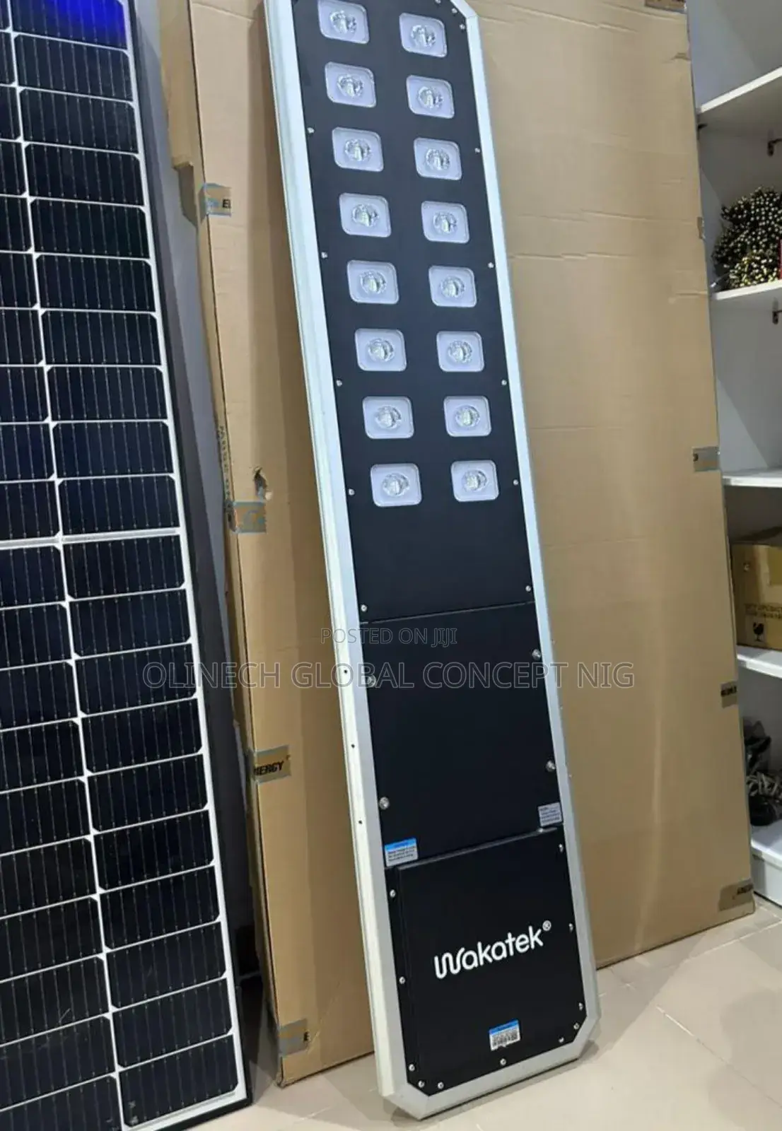 16 Eyes Wakatec All In One Solar Street Light