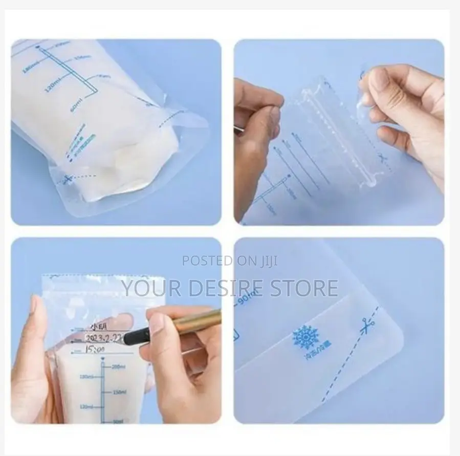 30pcs 250ml Breast Milk Storage Bags