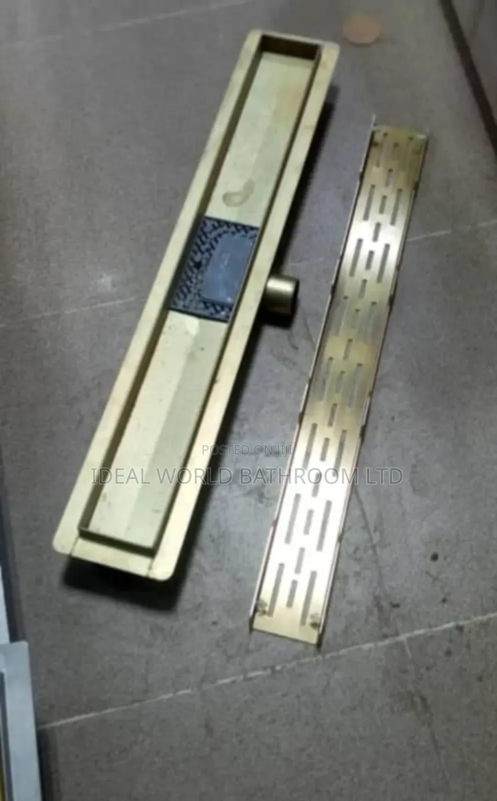 60cm Gold Floor Drains