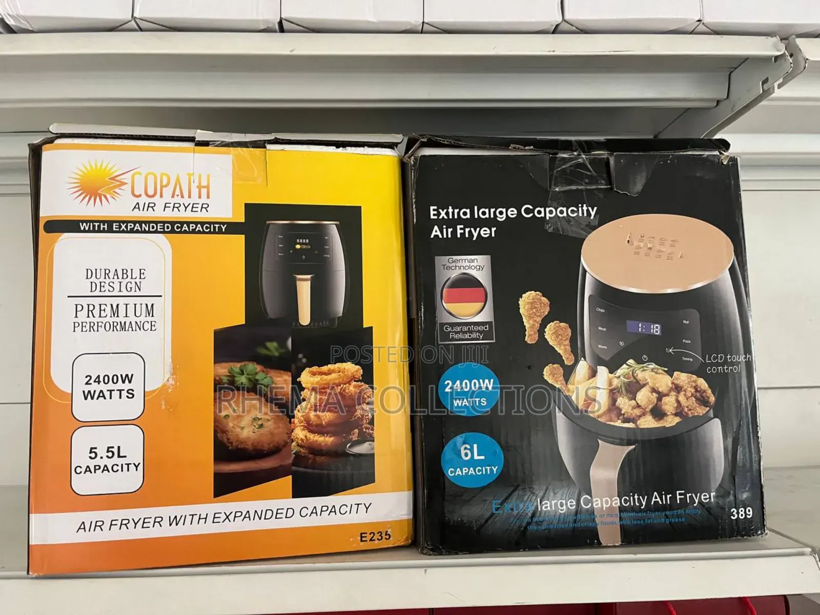 5.5l Ecopath Digital Air Fryer With Expanded Capacity