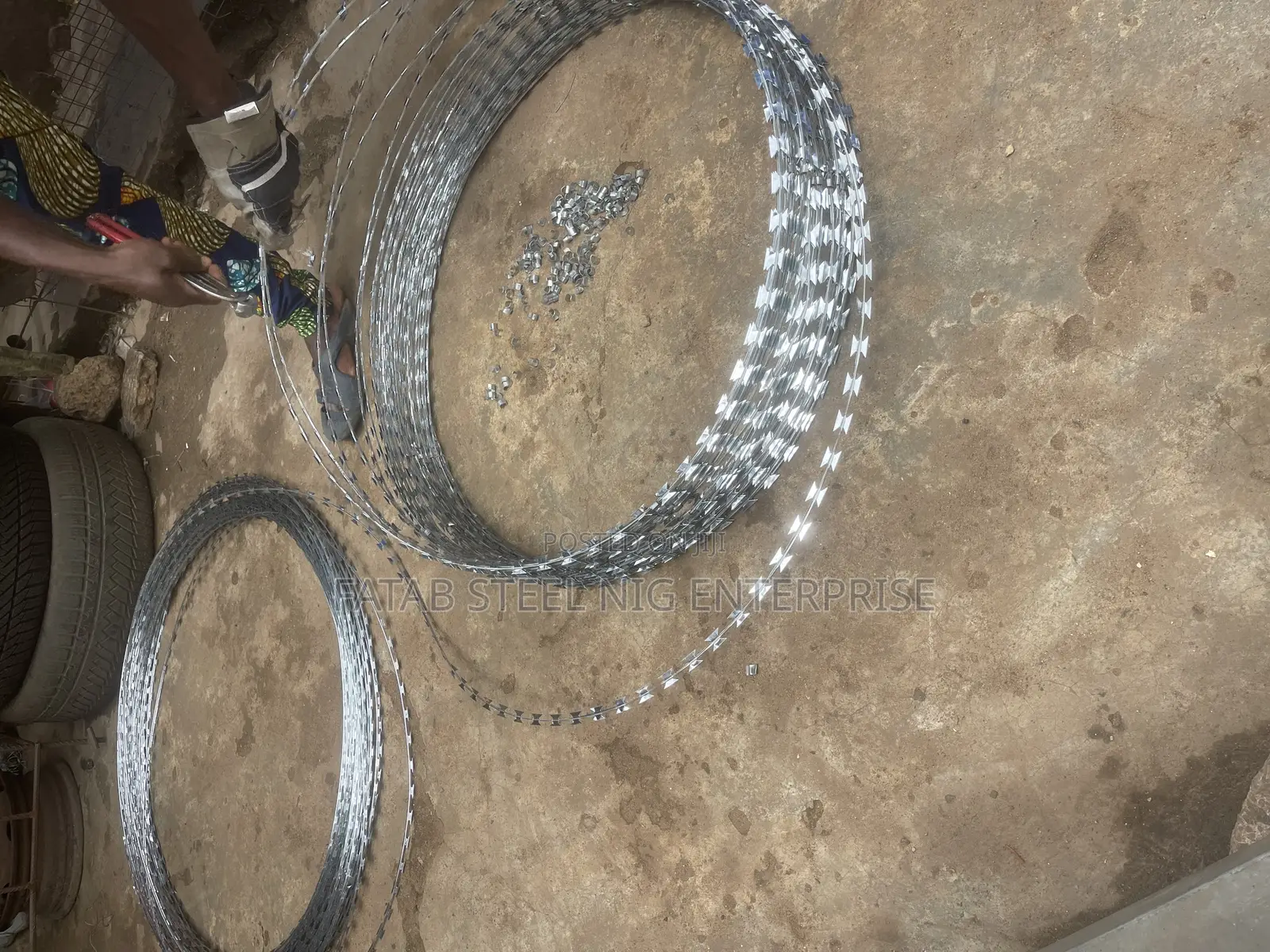 600mm Diameter Galvanize Anti Rust Razor Wire