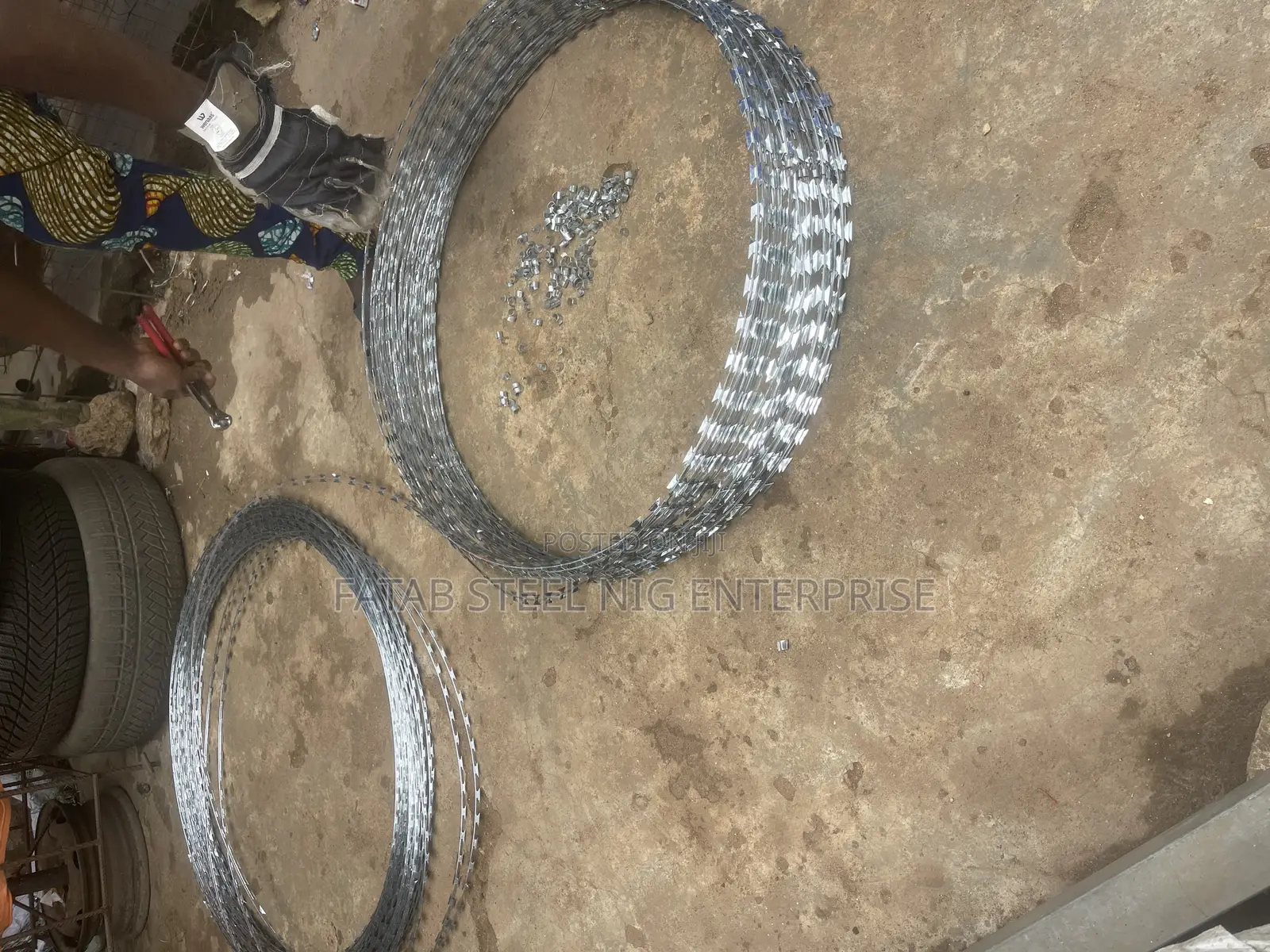 600mm Diameter Galvanize Anti Rust Razor Wire