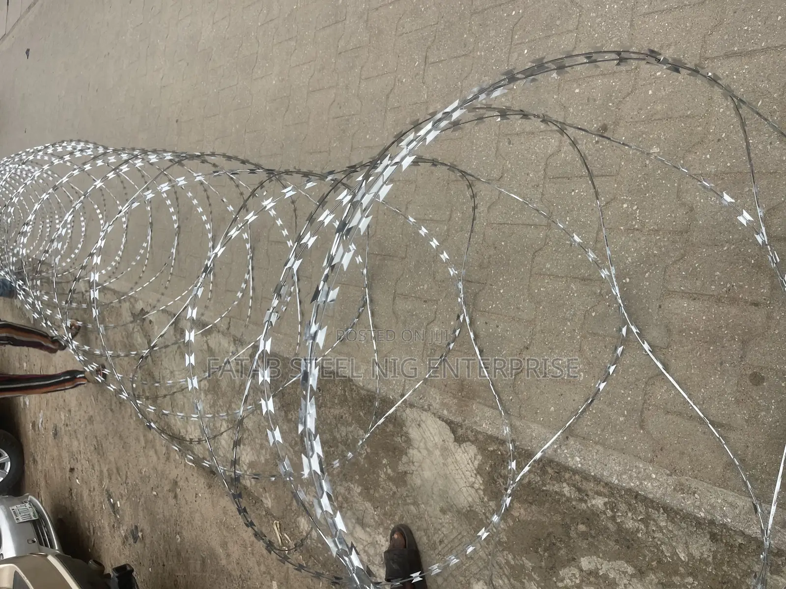 600mm Diameter Galvanize Anti Rust Razor Wire