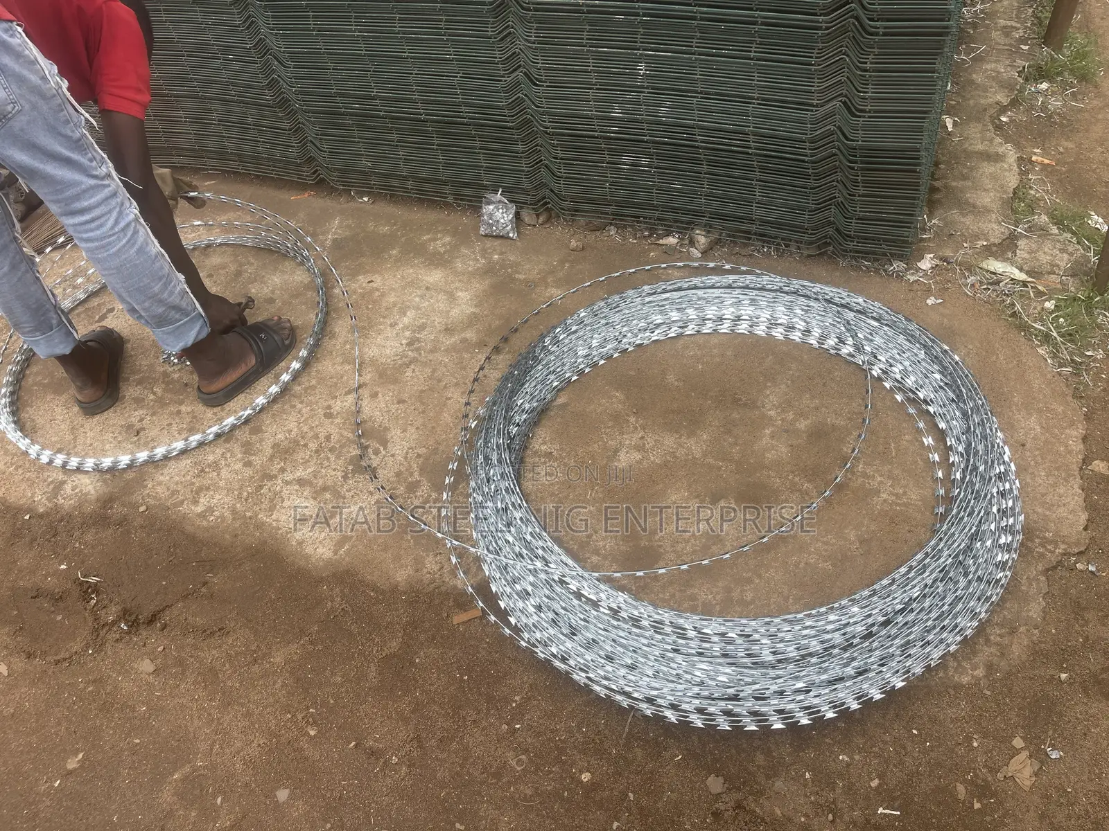 600mm Diameter Galvanize Anti Rust Razor Wire