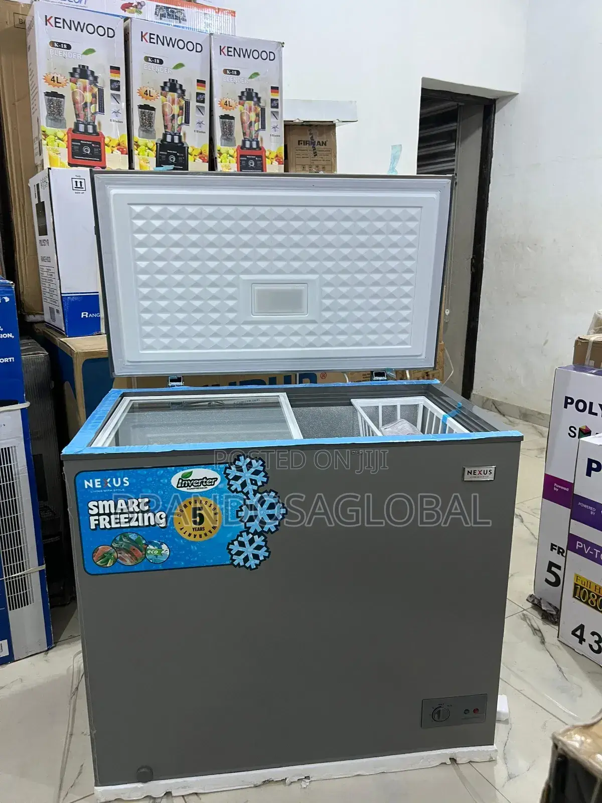 Brand New Nexus Chest Freezer - 205l Super Freezing