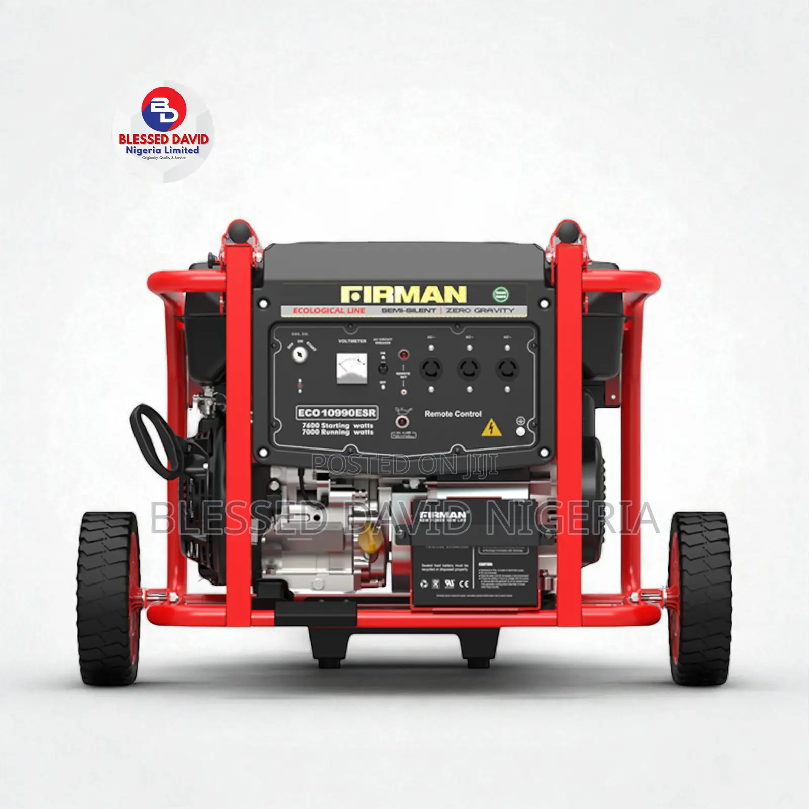 Firman Eco10990esr, 8.7kva (7000w) Remote Control Generator