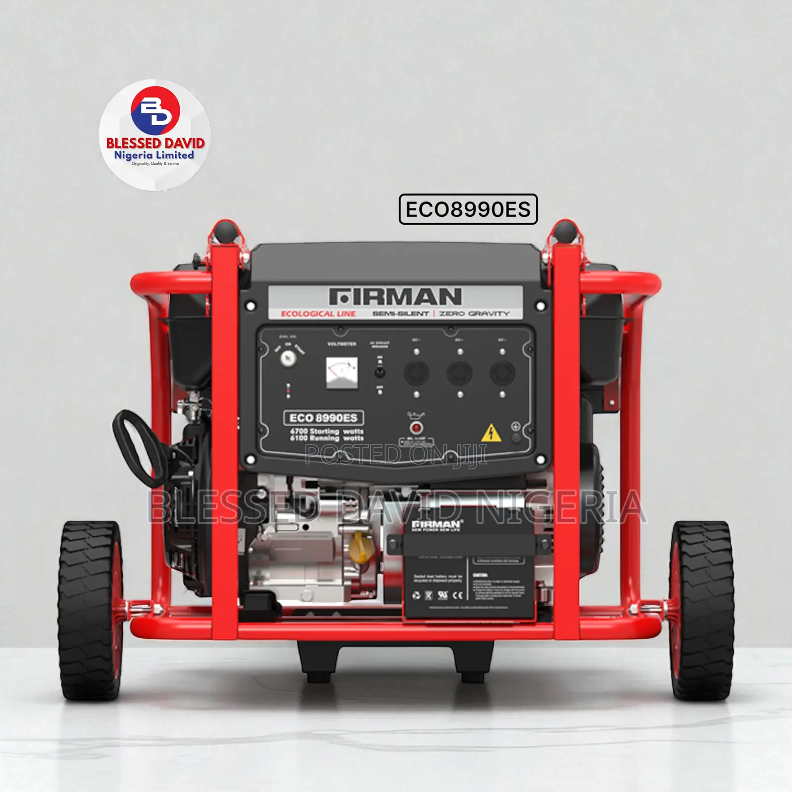 Firman Eco8990es, 7.5kva (6100w) Key Starter Generator
