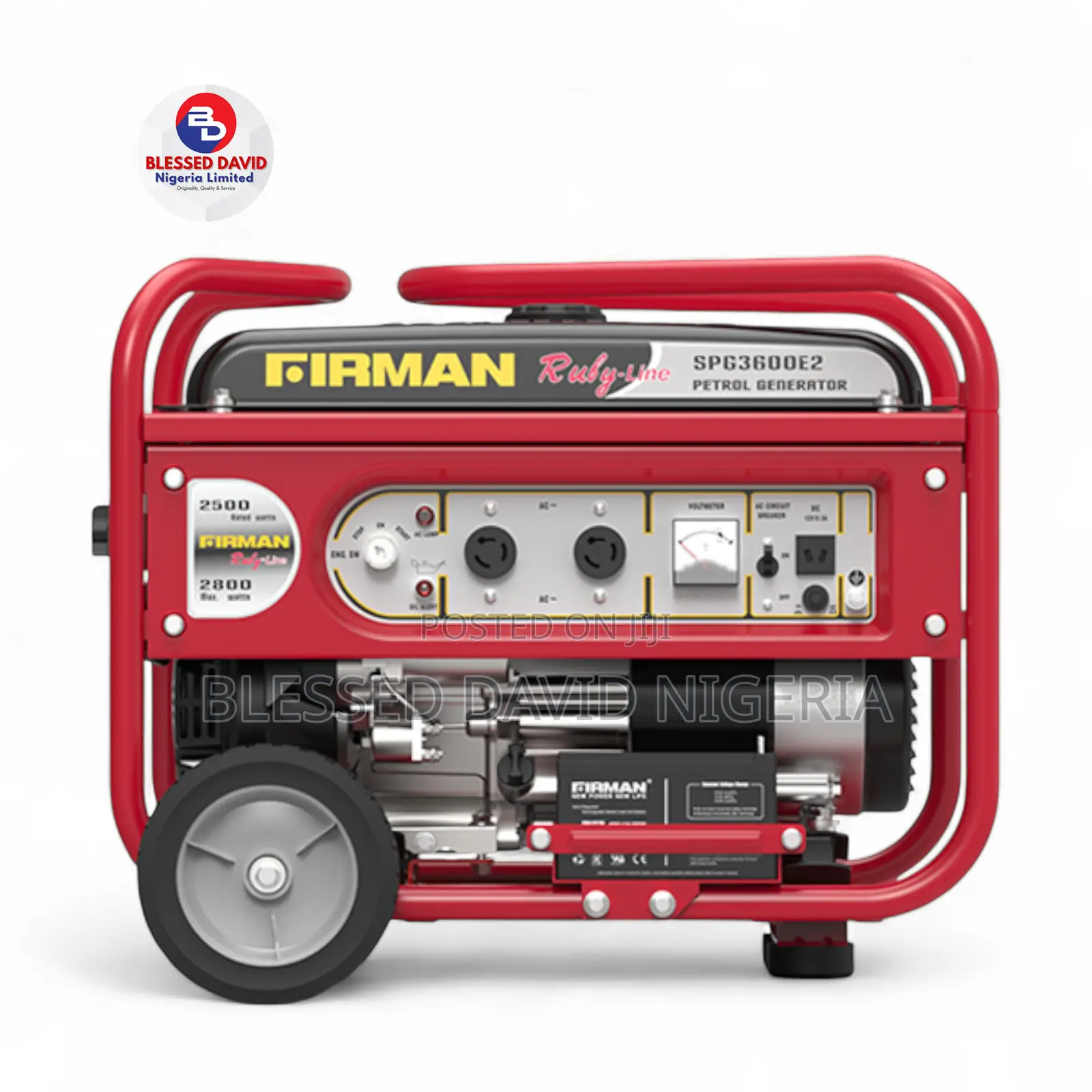 Firman Ruby Spg3600e2, 3.2kva (2500w) Key Starter Generator