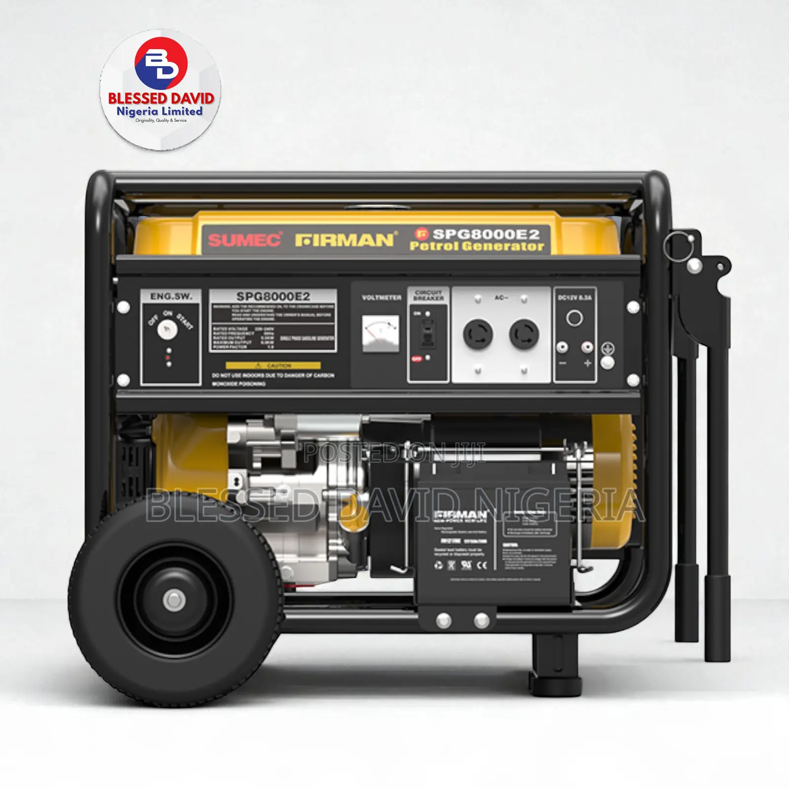 Sumec Firman Spg8000e2, 6.2kva (5000w) Key Starter Generator