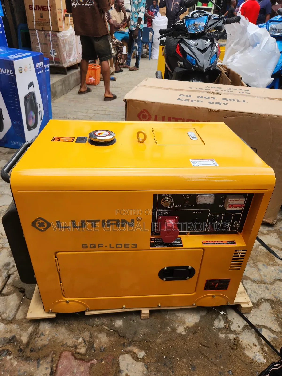 10kva Three Phase Diesel Silent Generator 100% Copper Coil