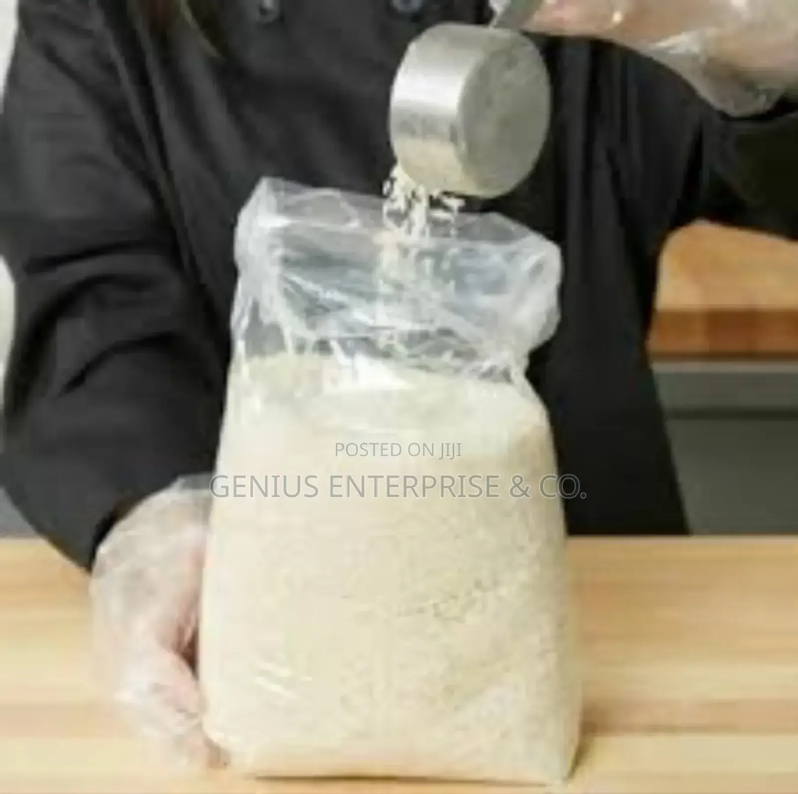 25,10, 5kg Green White Packaging Nylon Bags+ Thickness 24pc