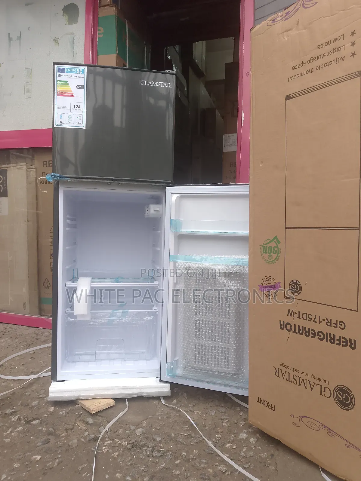 New Glamstar Double Door 195 L Frigde Extra Cooling > 2 Yrs