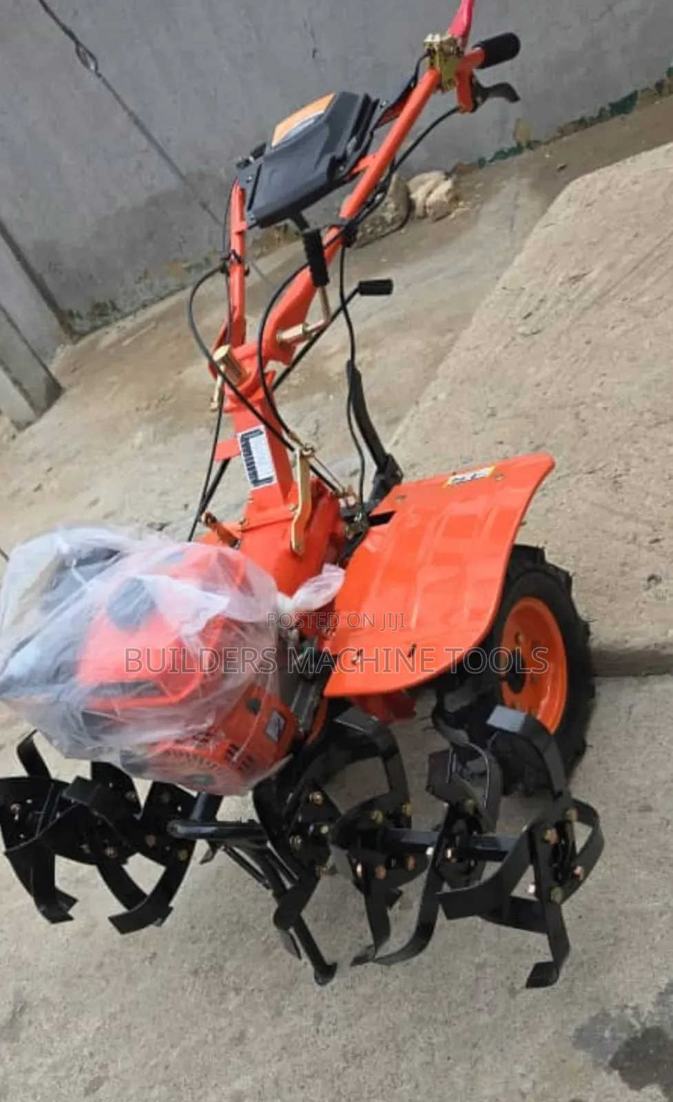 Power Tiller, Also Known As A Power Weeder Or Hand Tractor.