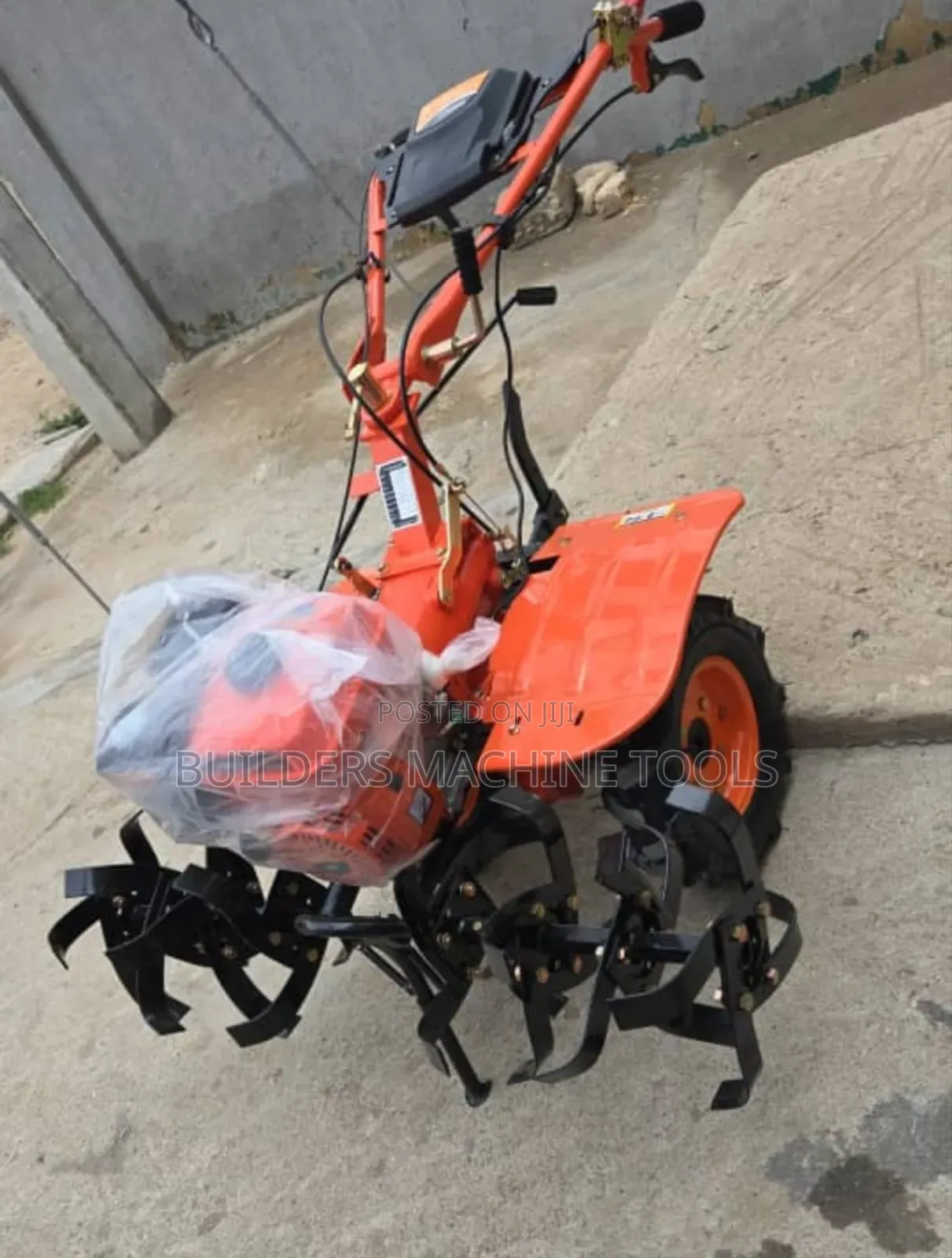 Power Tiller, Also Known As A Power Weeder Or Hand Tractor.