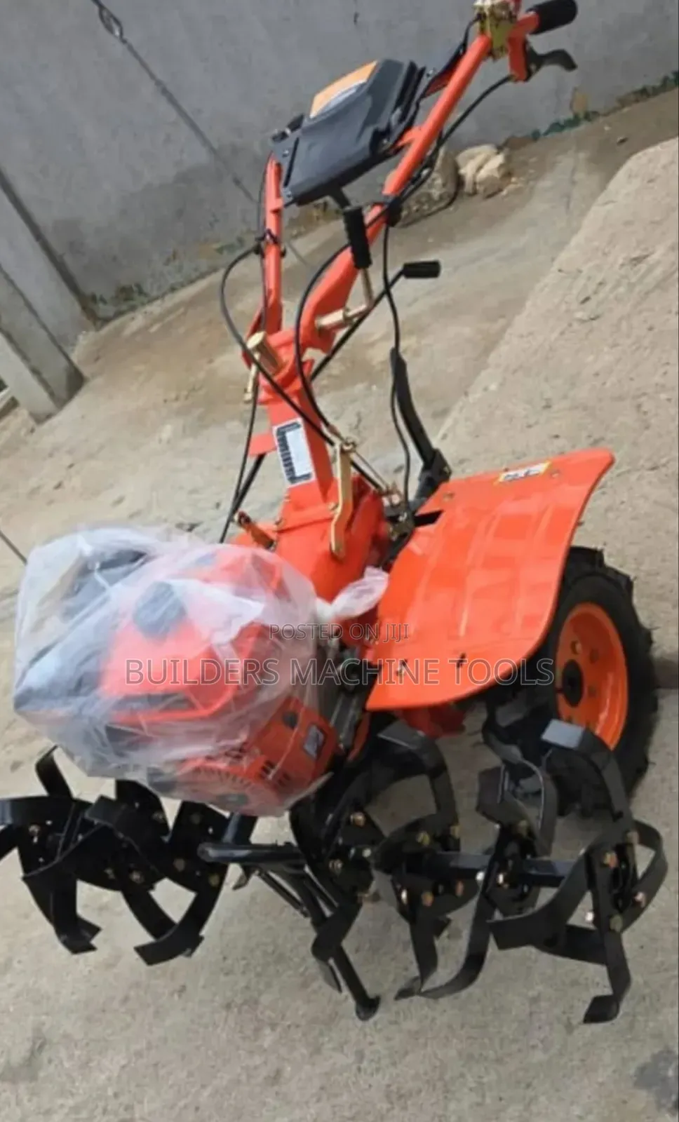 Power Tiller, Also Known As A Power Weeder Or Hand Tractor.
