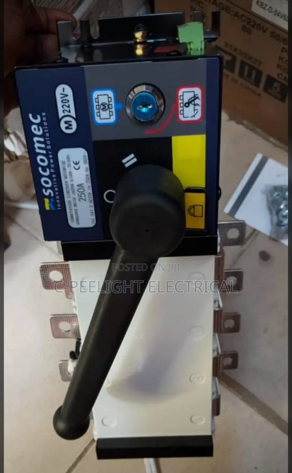250a Socomec Automatic Changeover