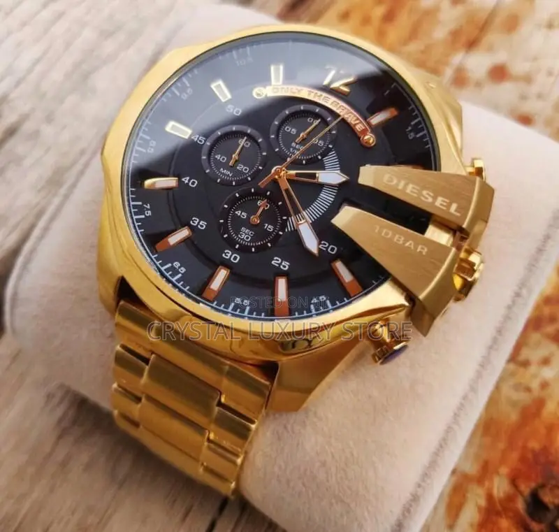 Diesel Quality Luxury Men Chain Strap Wristwatch