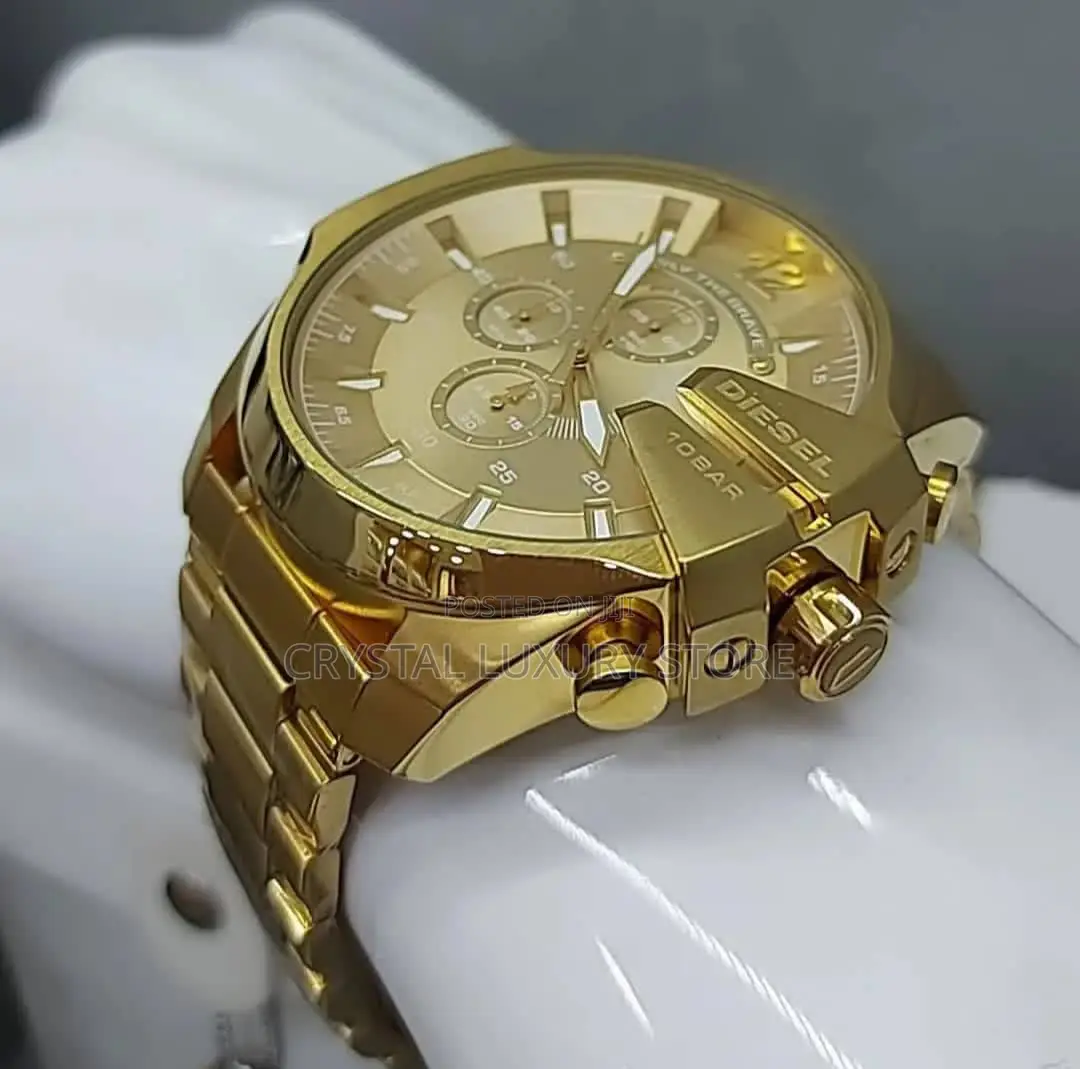 Diesel Quality Luxury Men Chain Strap Wristwatch