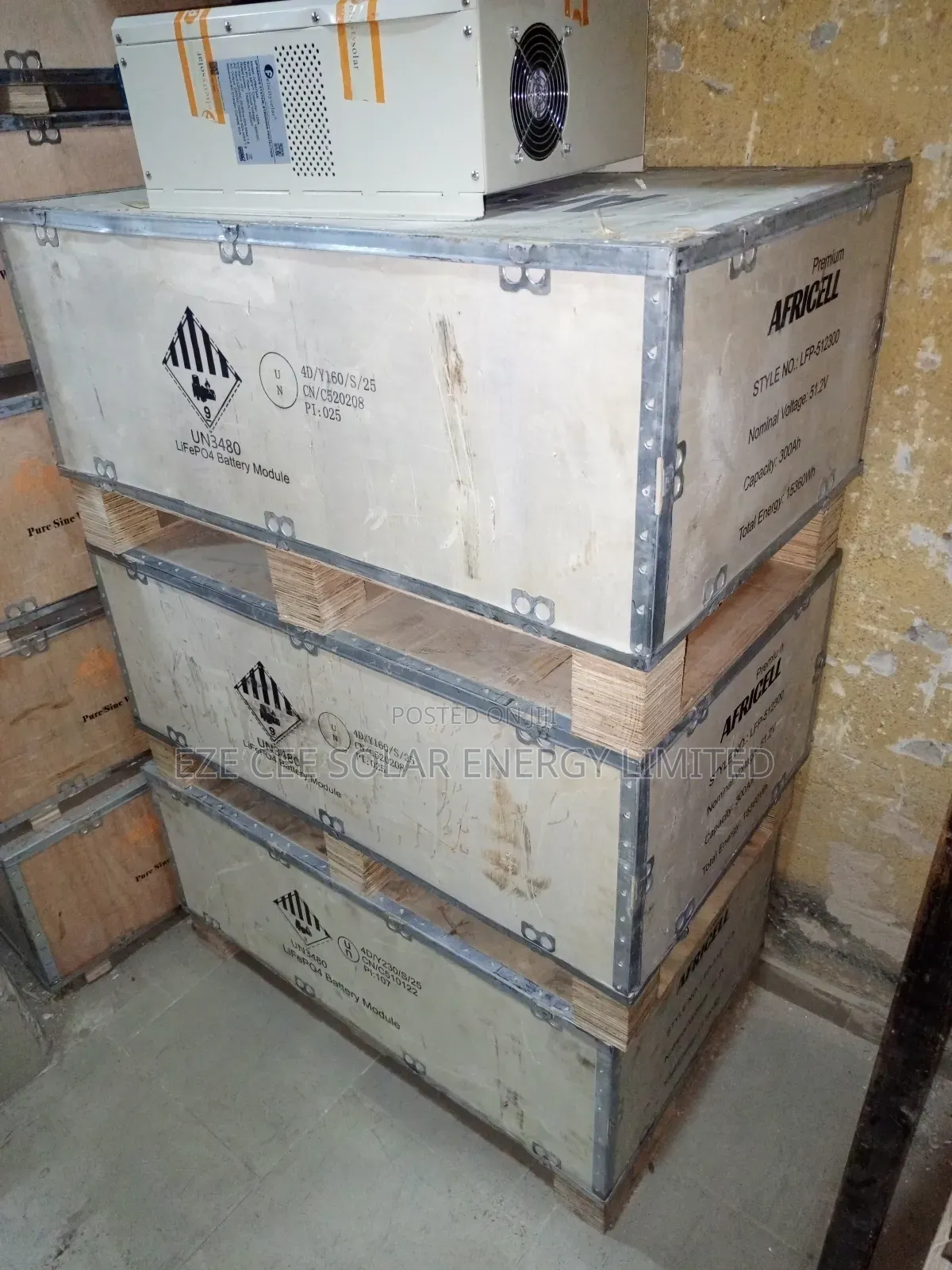 15kwh 51.2v Africell Lithium Battery