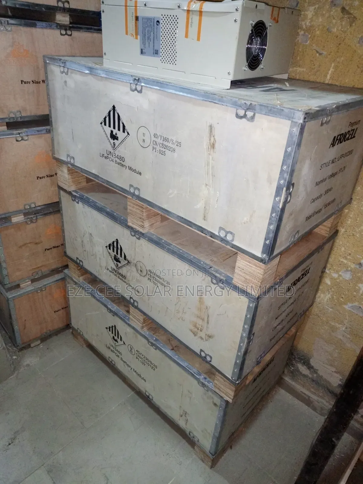 15kwh 51.2v Africell Lithium Battery