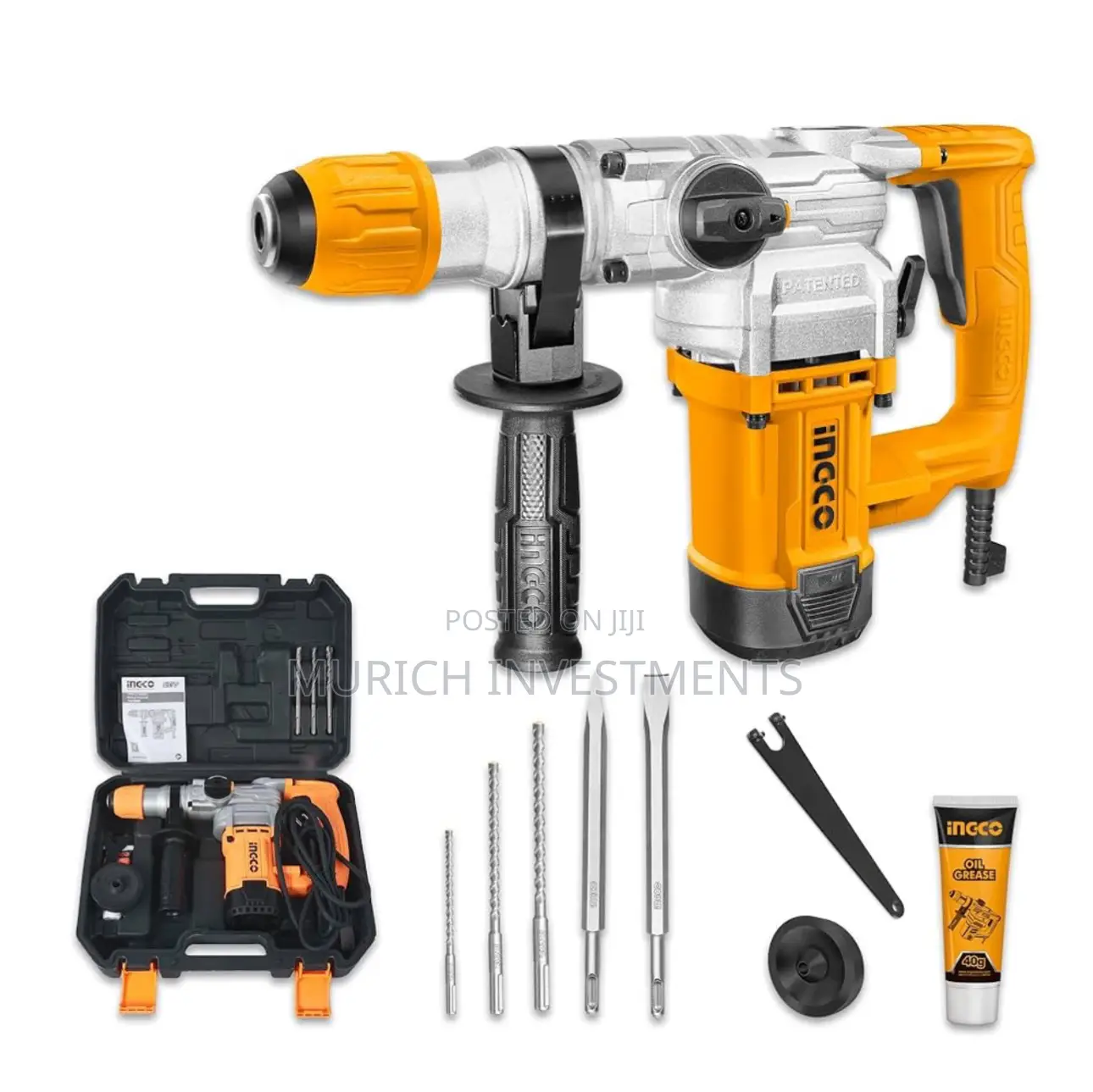 Ingco Heavy Duty Rotary Hammer Drill (1050w)