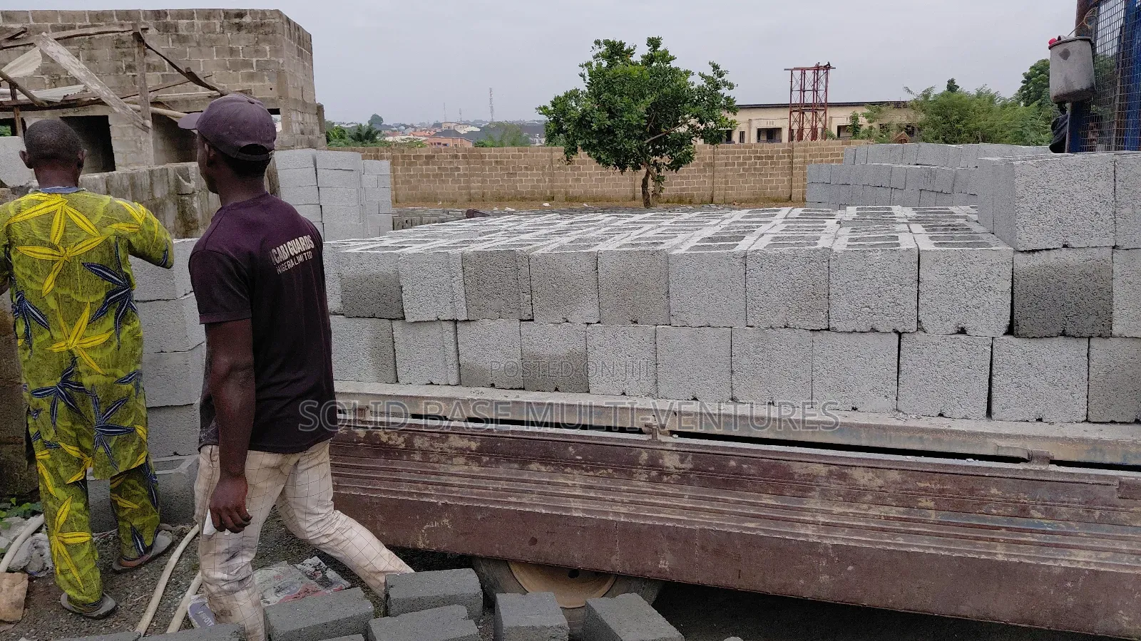 Concrete Blocks Is Available for Supplies to Project Site.