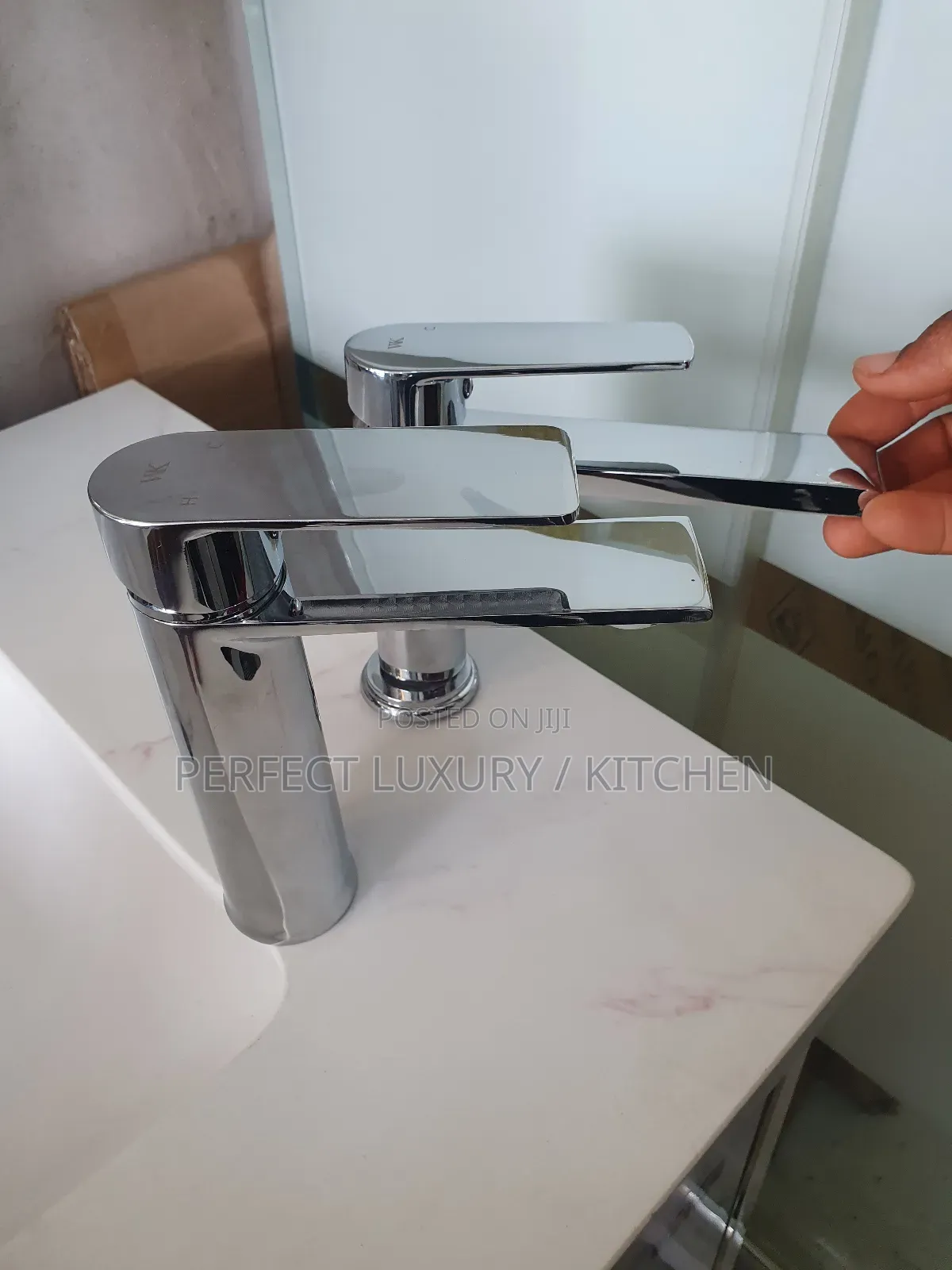Chrome Heavy Gauge Basin Mixer Tap Chrome