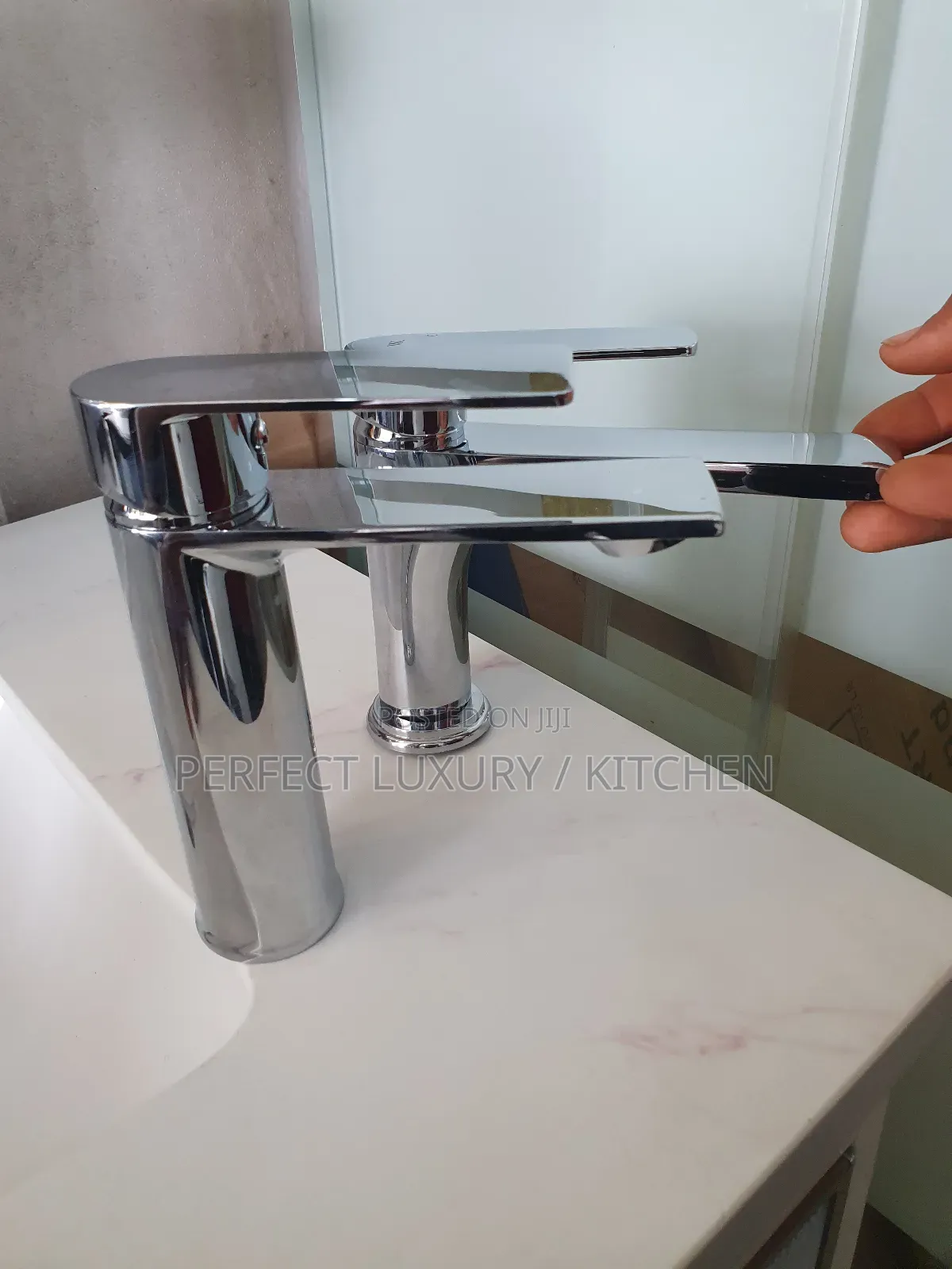 Chrome Heavy Gauge Basin Mixer Tap Chrome