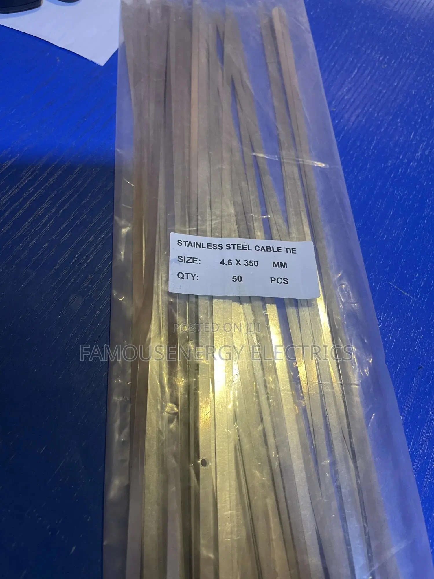 Stainless Cable Ties Pack